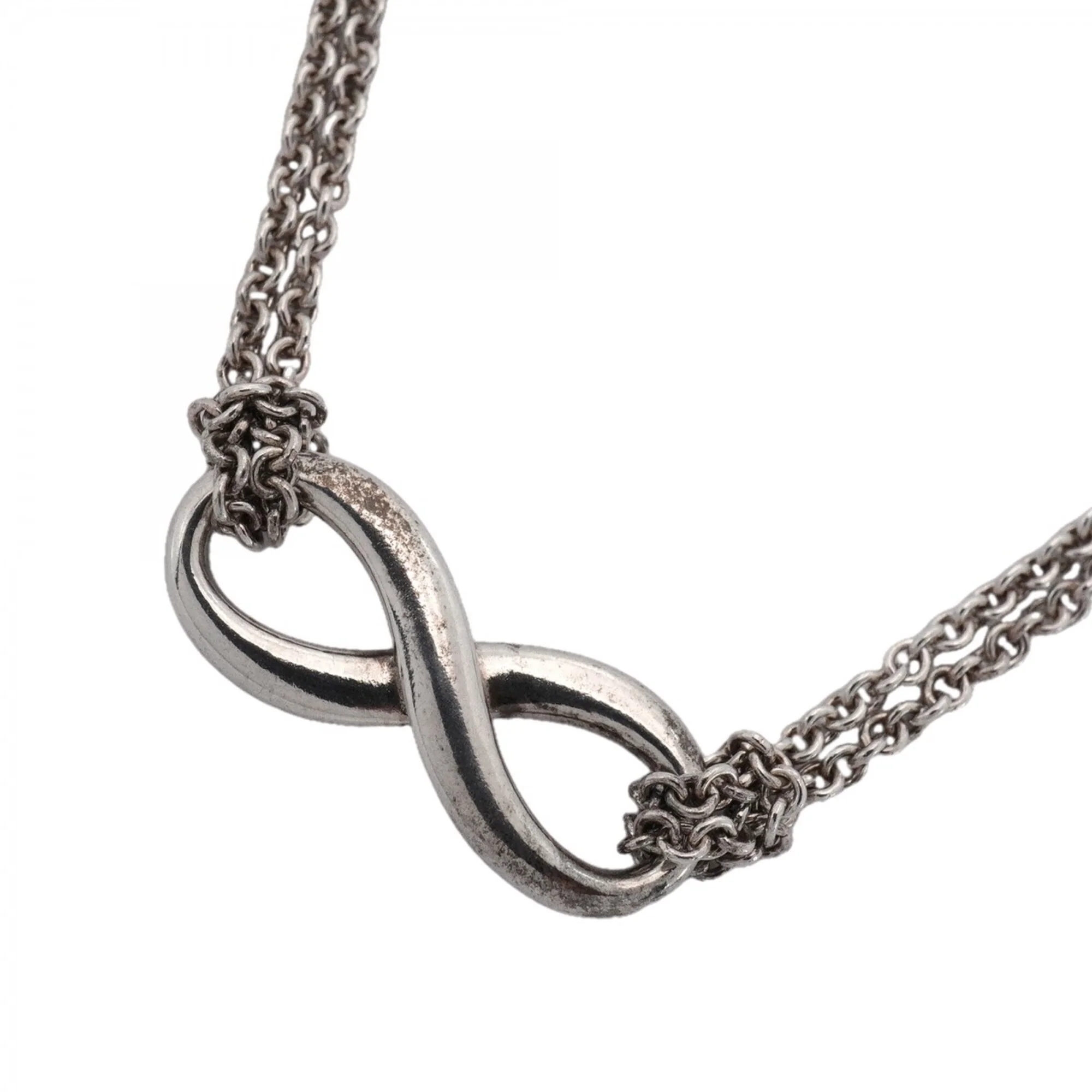 Infinity Pendant Necklace Sterling Silver