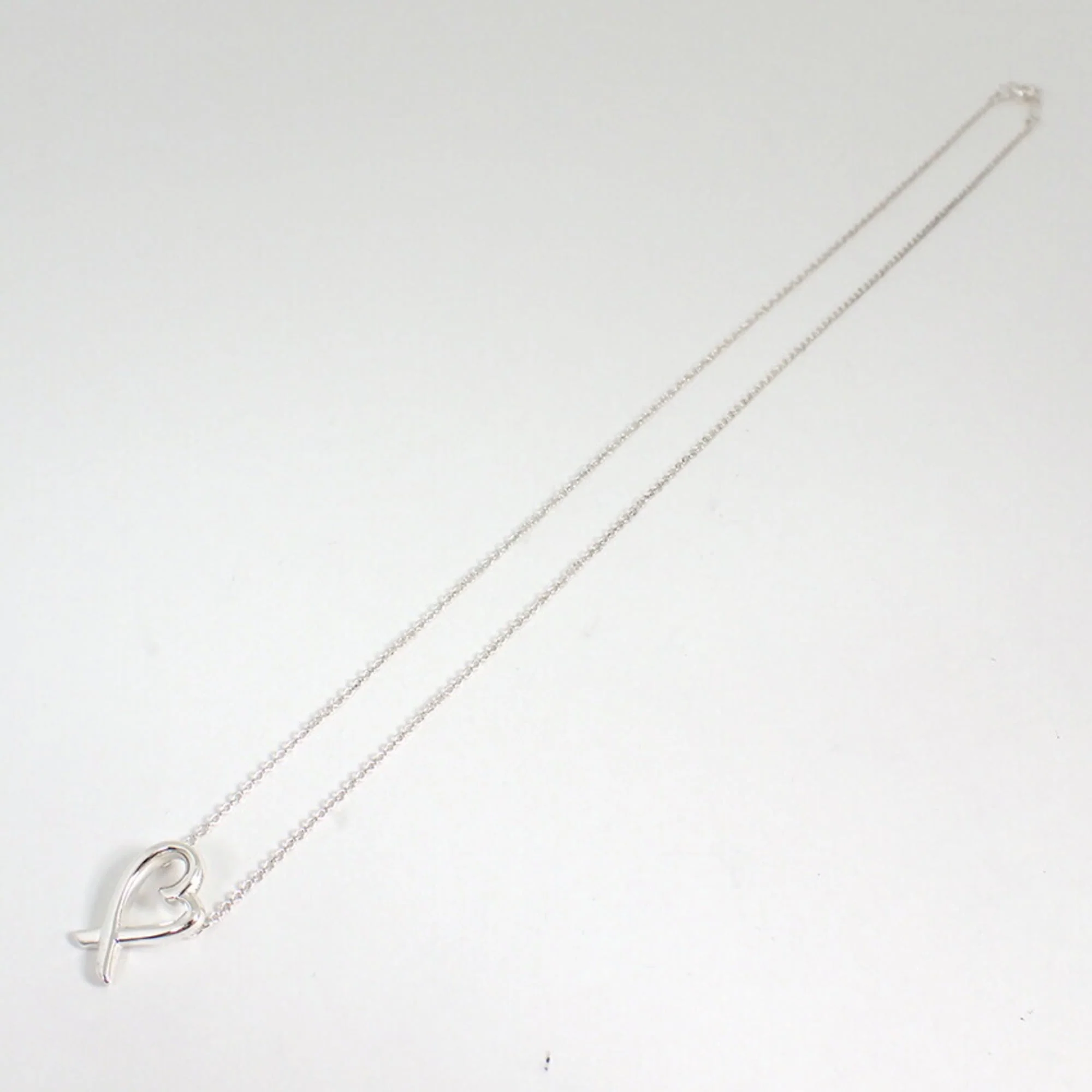 Loving Heart Pendant Necklace Sterling Silver - Image 5