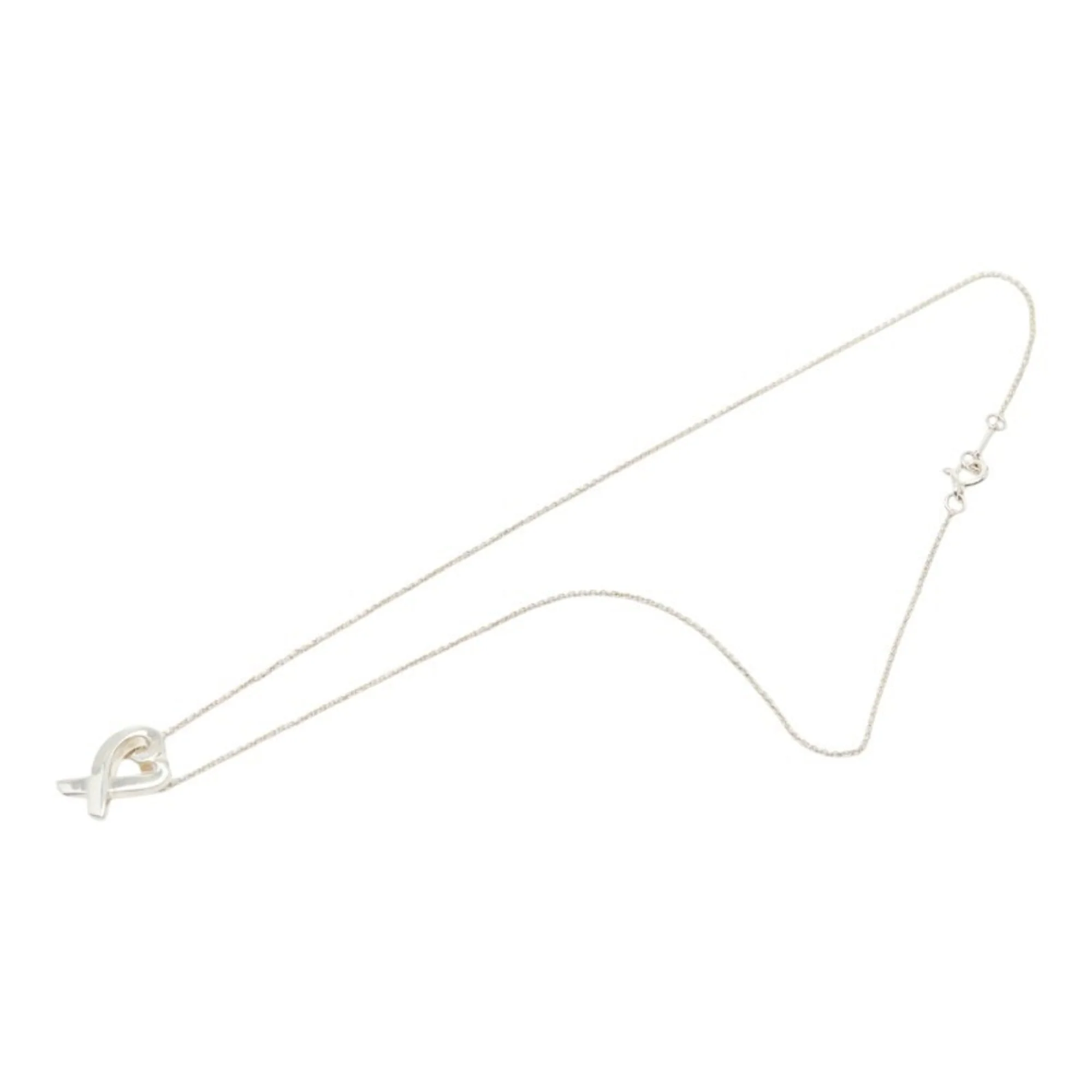 Loving Heart Pendant Necklace Sterling Silver - Image 4