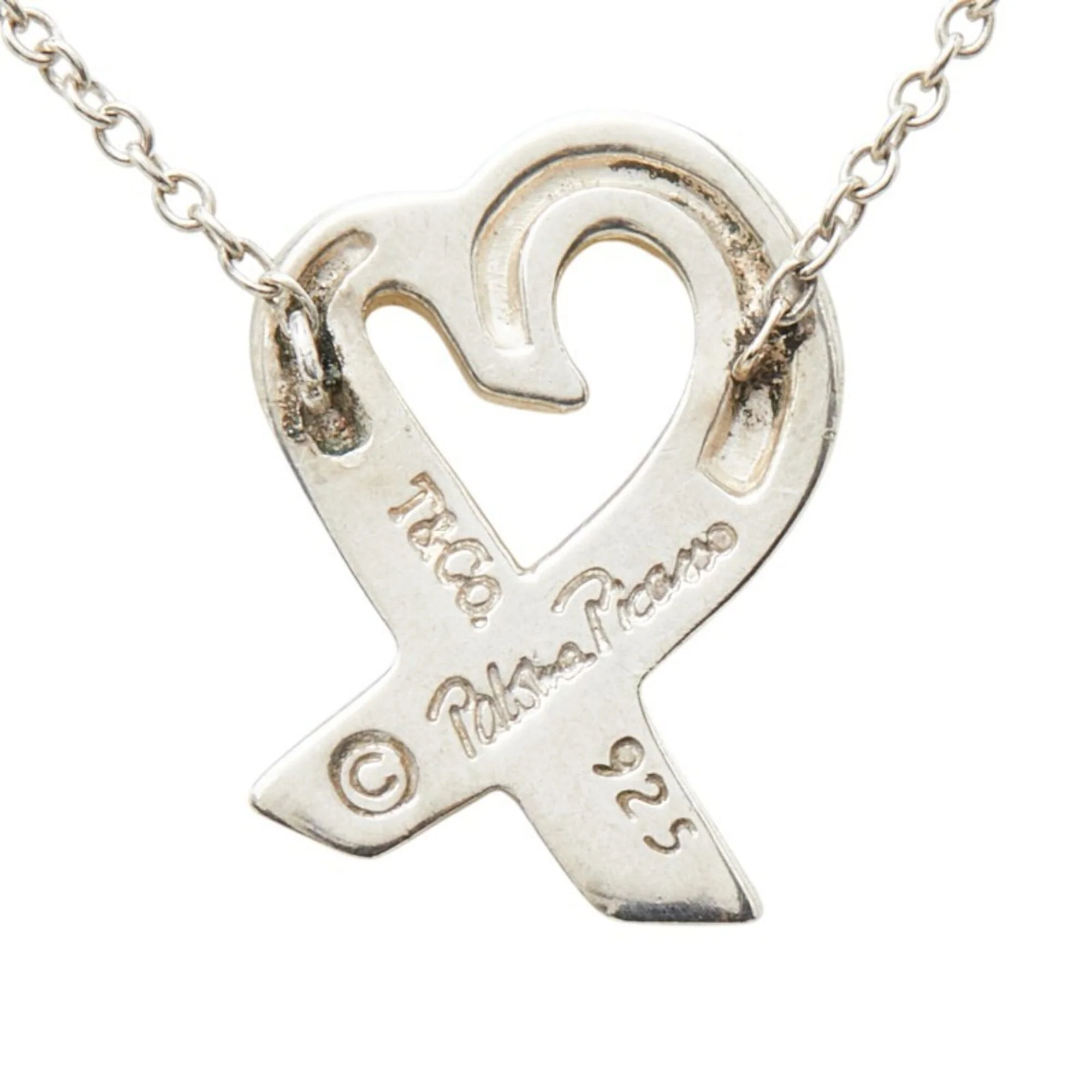 Loving Heart Pendant Necklace Sterling Silver - Image 3