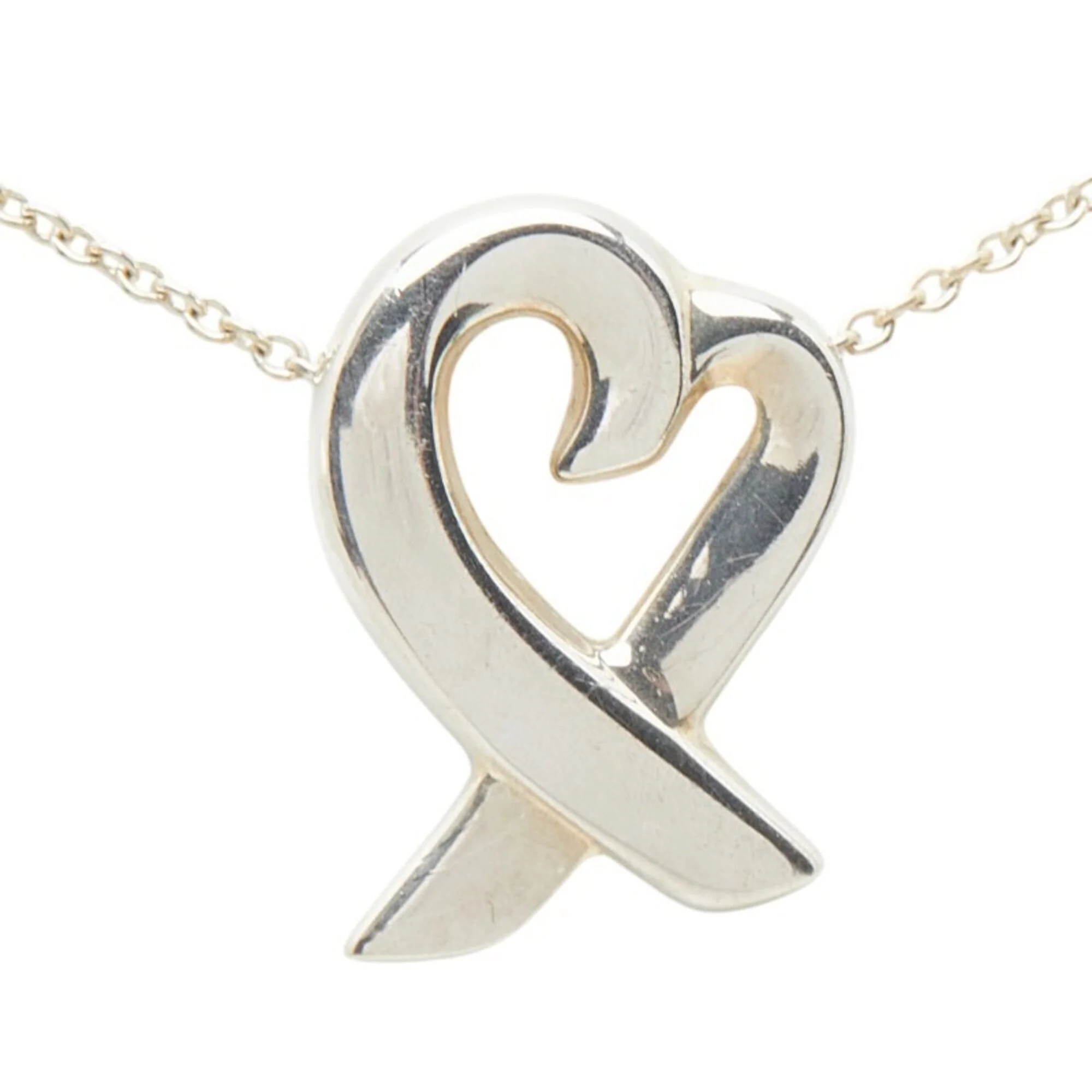 Loving Heart Pendant Necklace Sterling Silver - Image 2