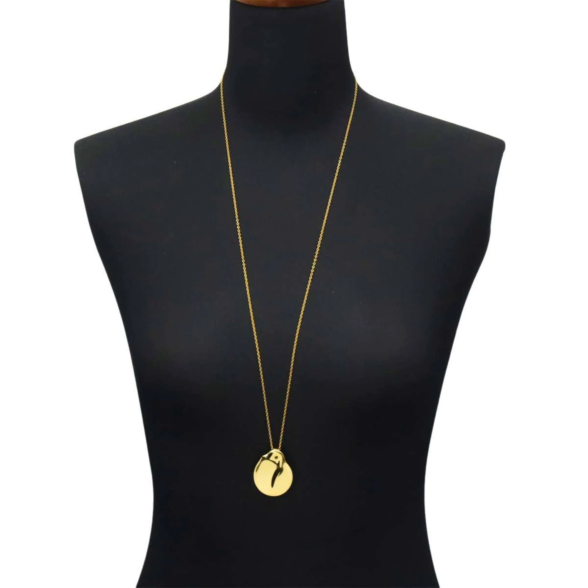 Madonna Pendant Necklace 18K Yellow Gold - Image 6