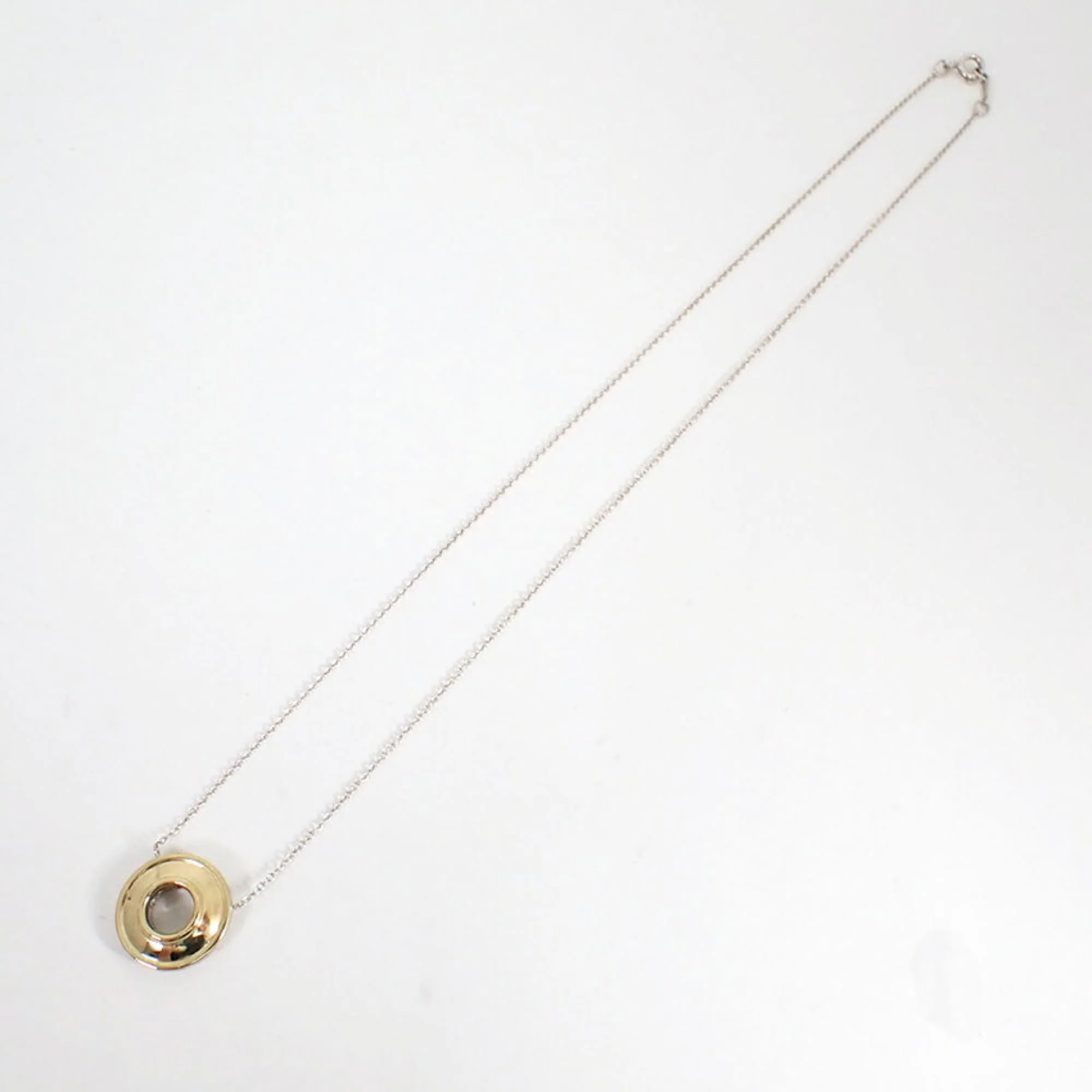 Magic Circle Pendant Necklace Sterling Silver - Image 5