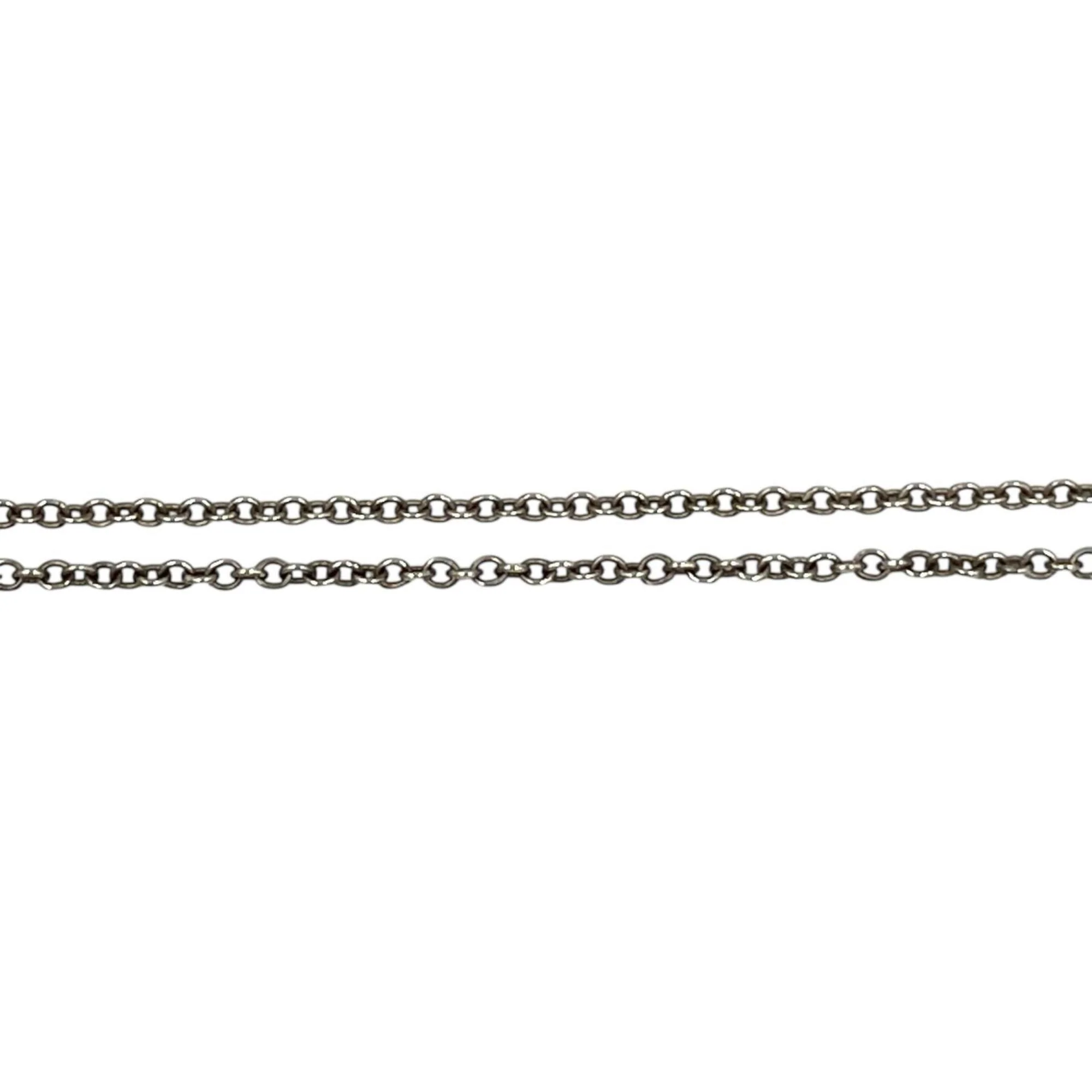 Open Cross Pendant Necklace Sterling Silver - Image 3