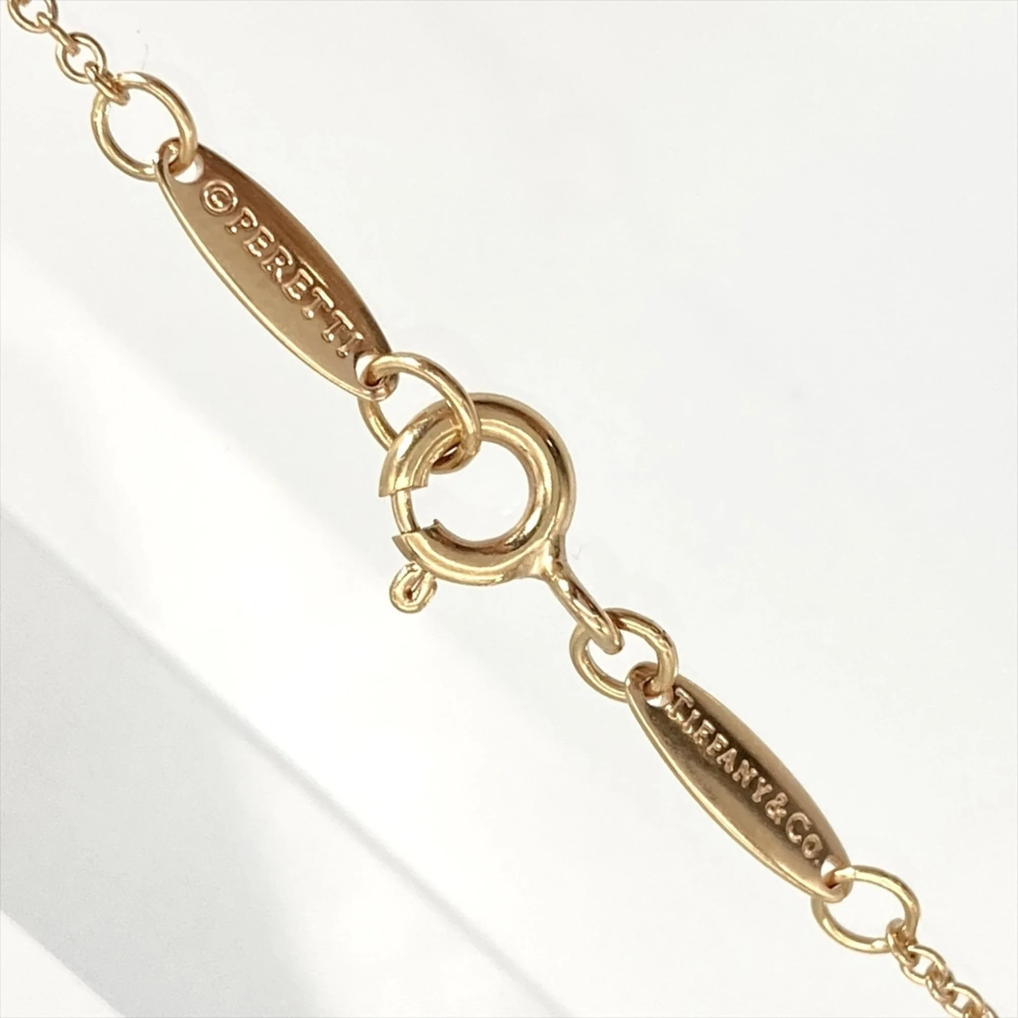 Open Heart Pendant Necklace 18K Rose Gold 11mm - Image 8