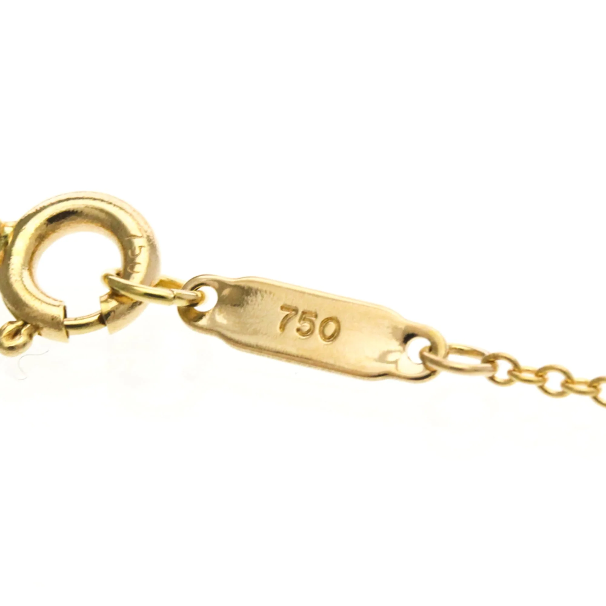 Oval Key Pendant Necklace 18K Rose Gold - Image 9