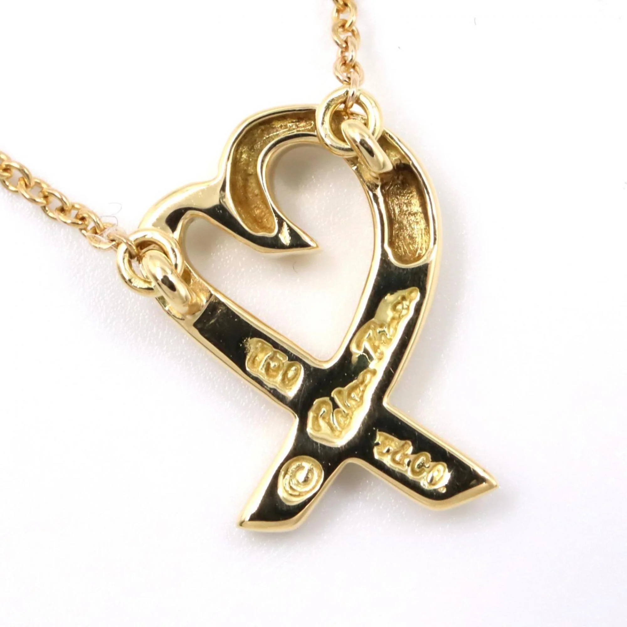 Pendant Necklace 18K Yellow Gold - Image 3