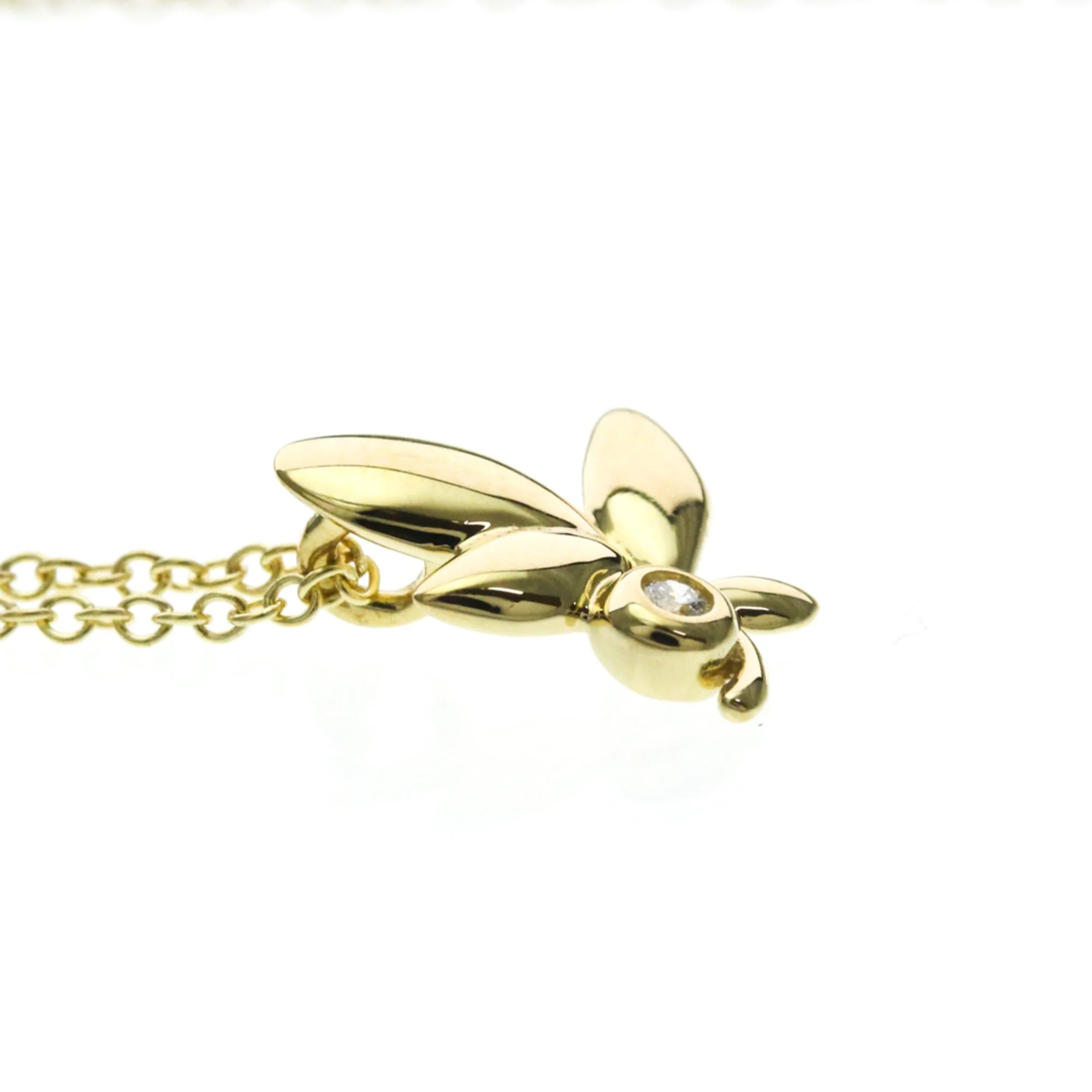 Pendant Necklace 18K Yellow Gold With Diamond - Image 5