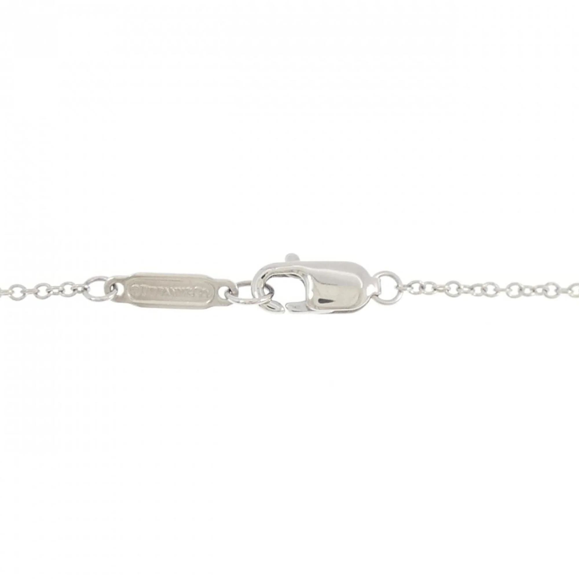 Pendant Necklace Platinum and 18K Yellow Gold with Diamond - Image 5