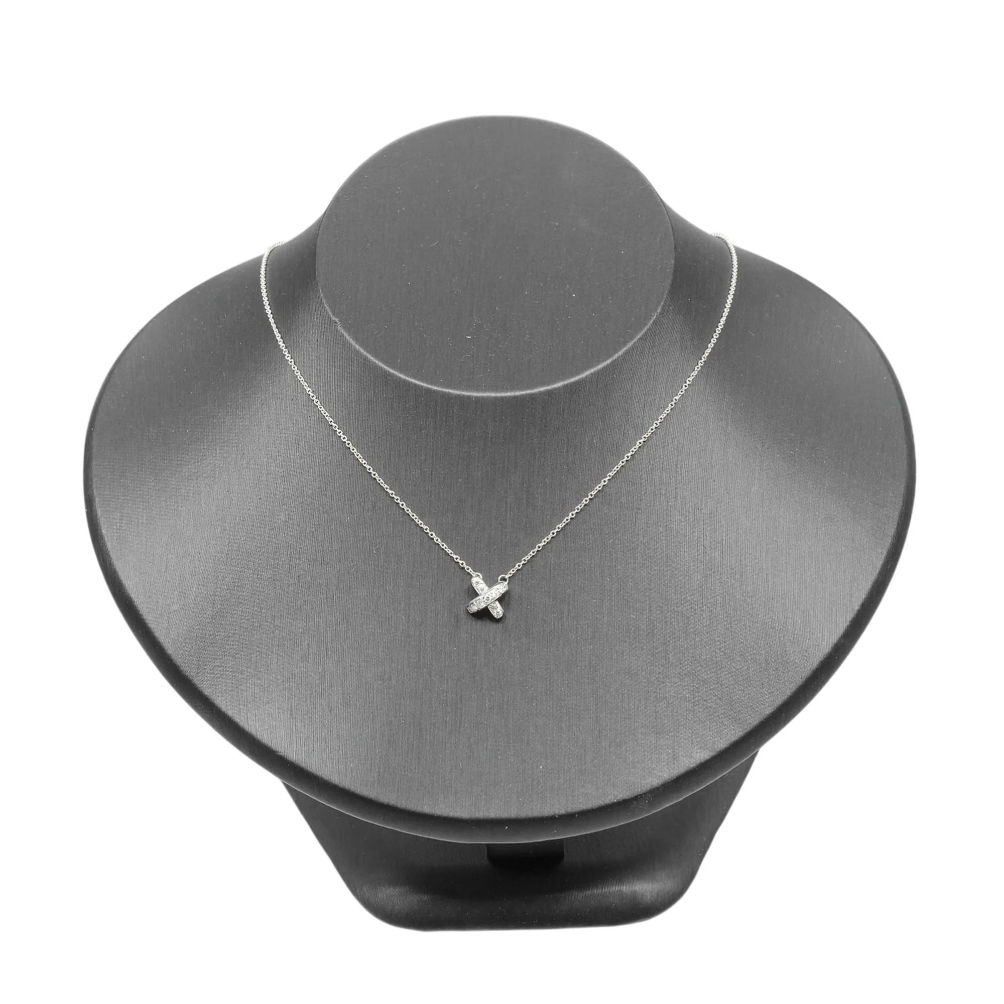Pendant Necklace Platinum with Diamond - Image 2