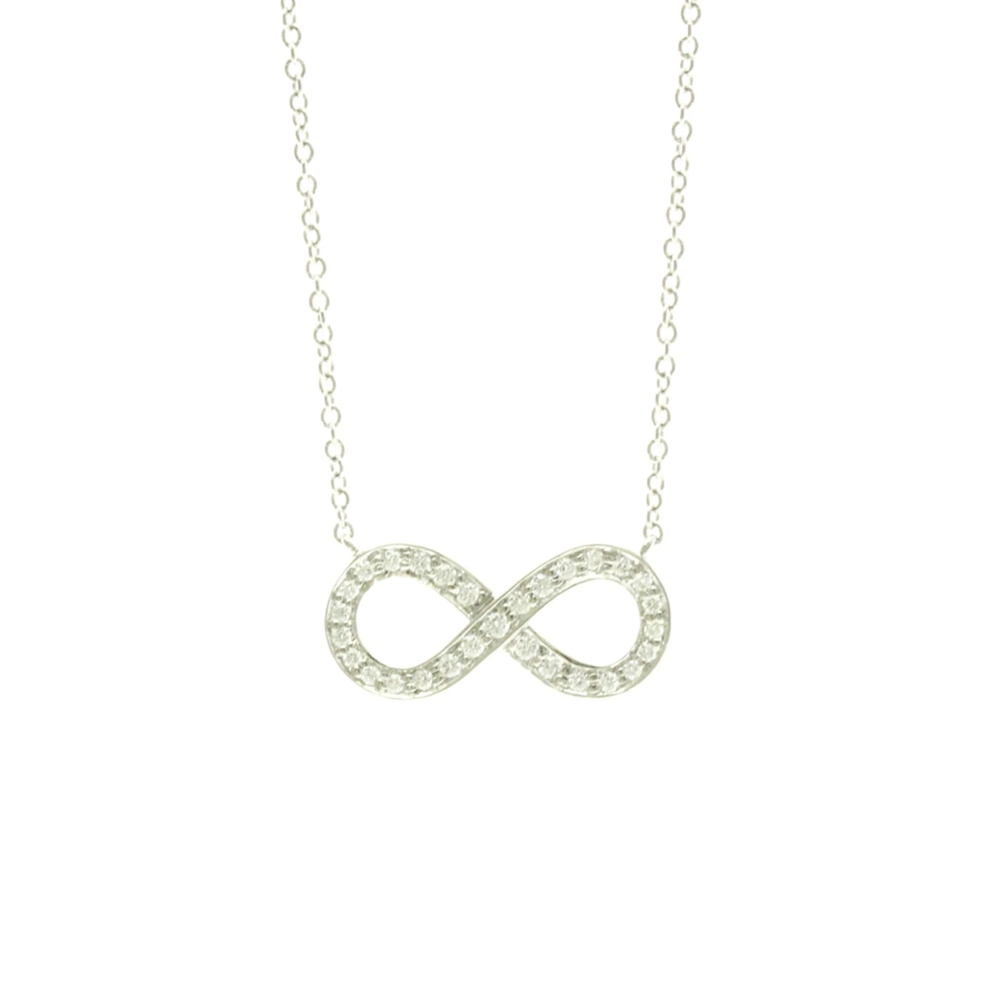 Pendant Necklace Platinum with Diamond