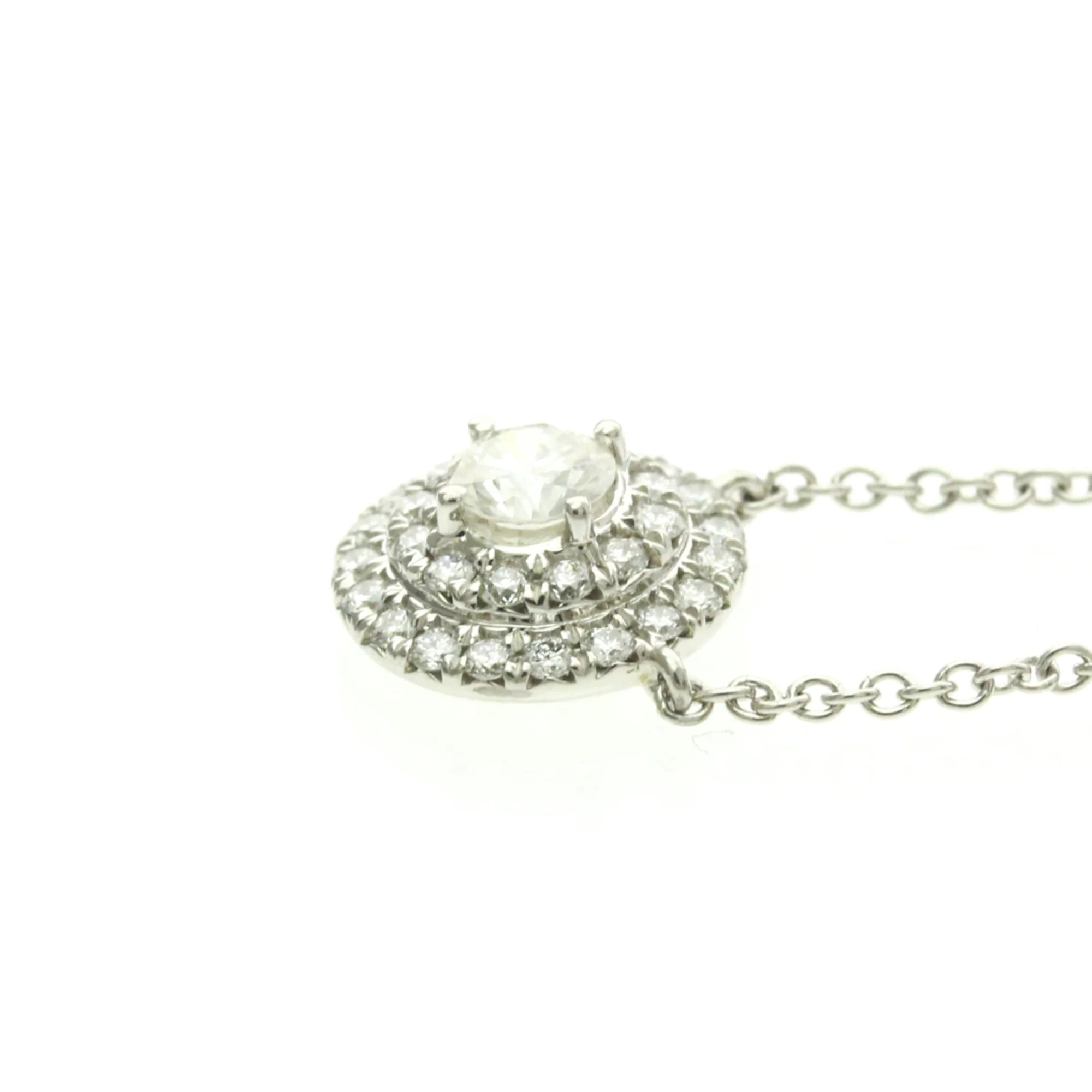 Pendant Necklace Platinum With Diamond - Image 3