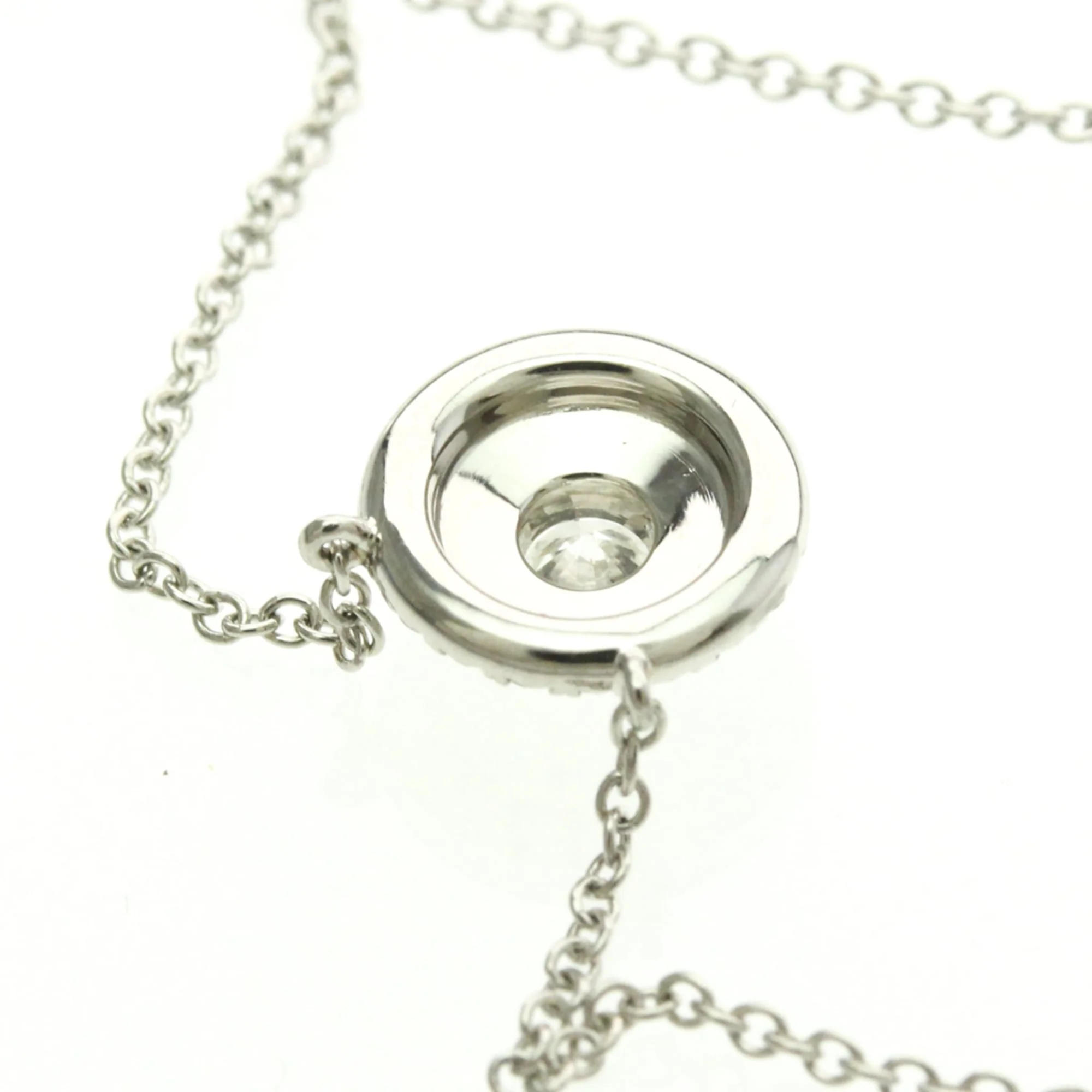 Pendant Necklace Platinum With Diamond - Image 8