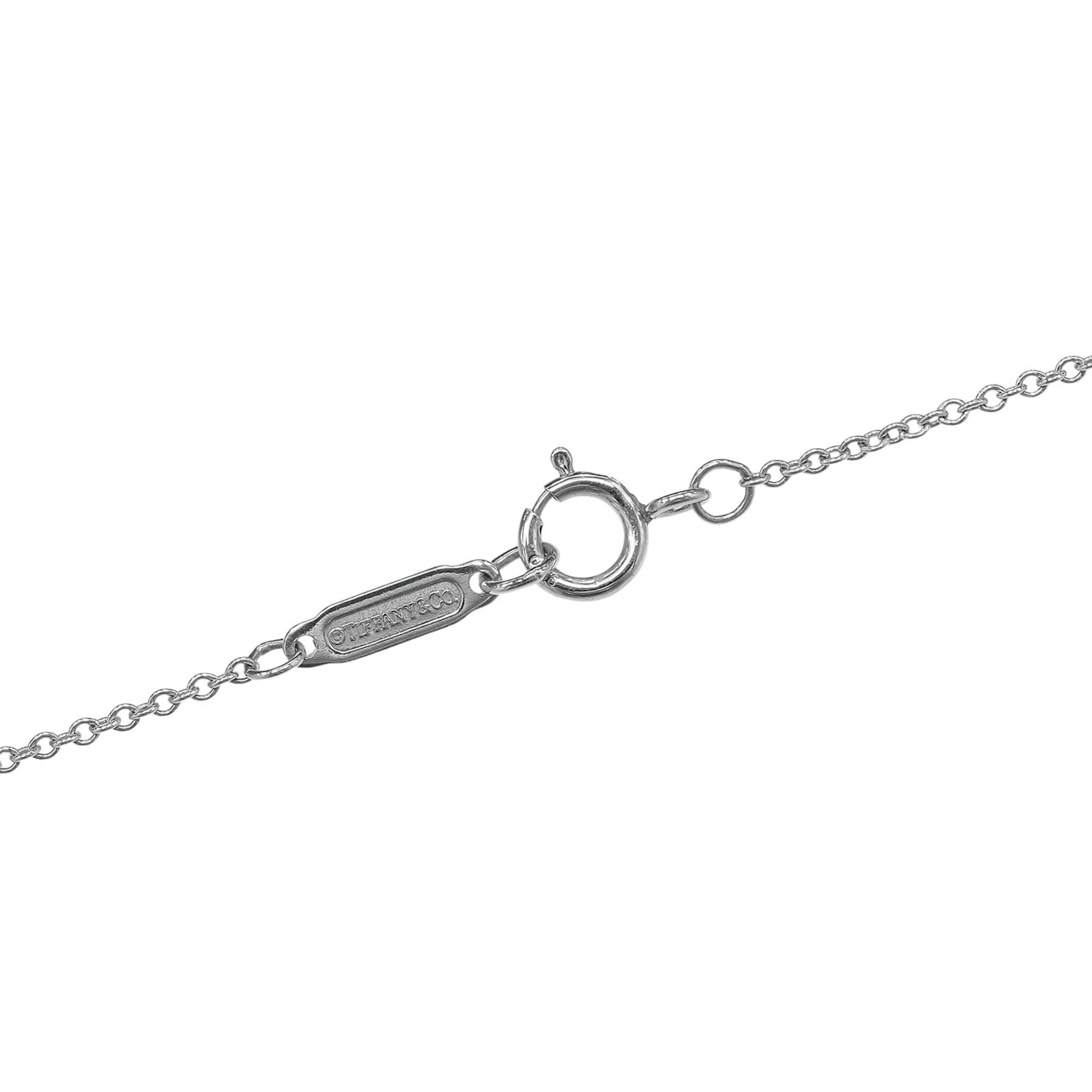Pendant Necklace Platinum with Diamond - Image 6