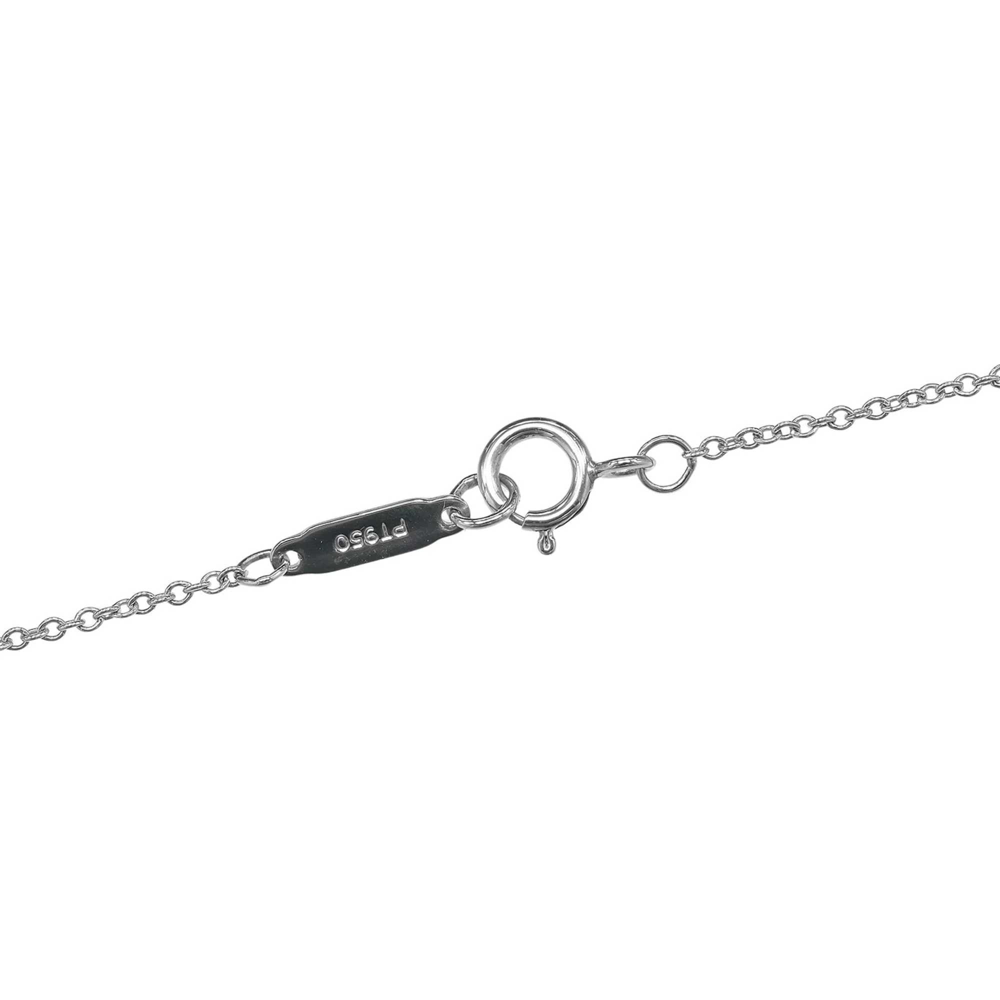 Pendant Necklace Platinum with Diamond - Image 7