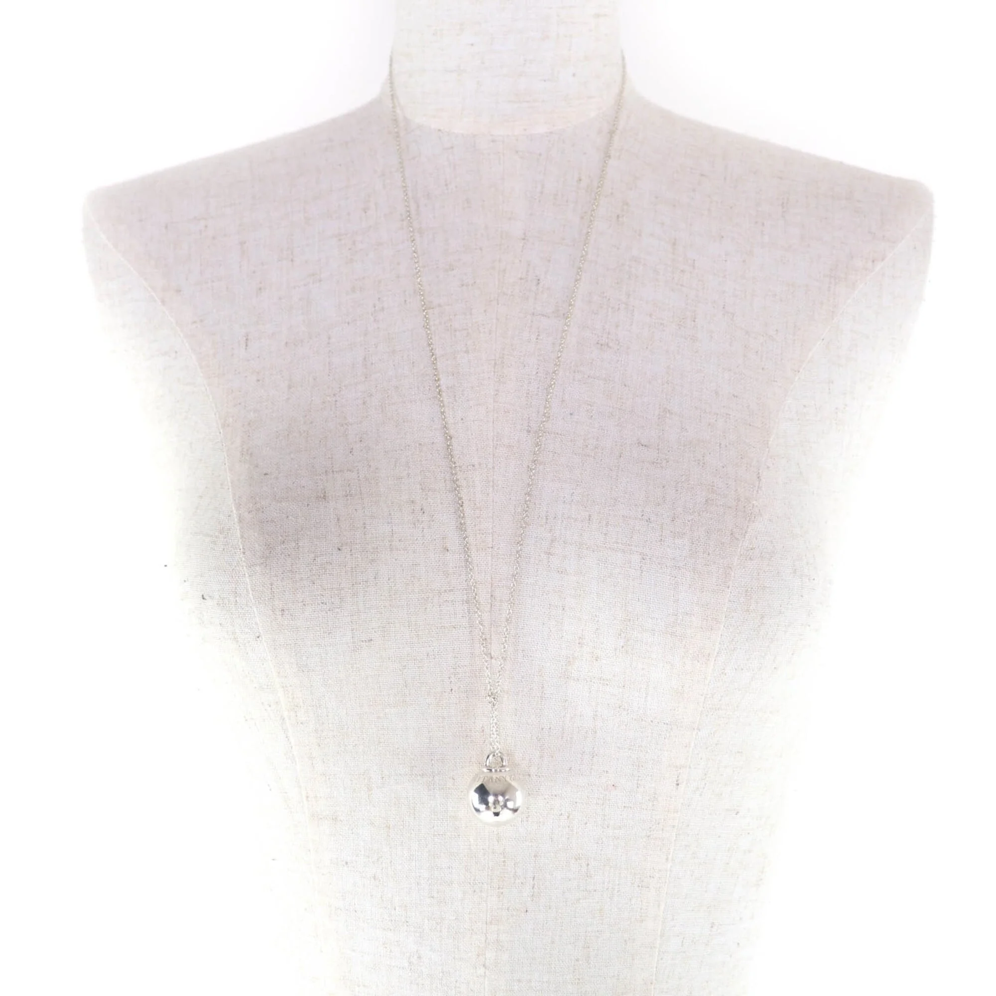 Pendant Necklace Sterling Silver Large - Image 4