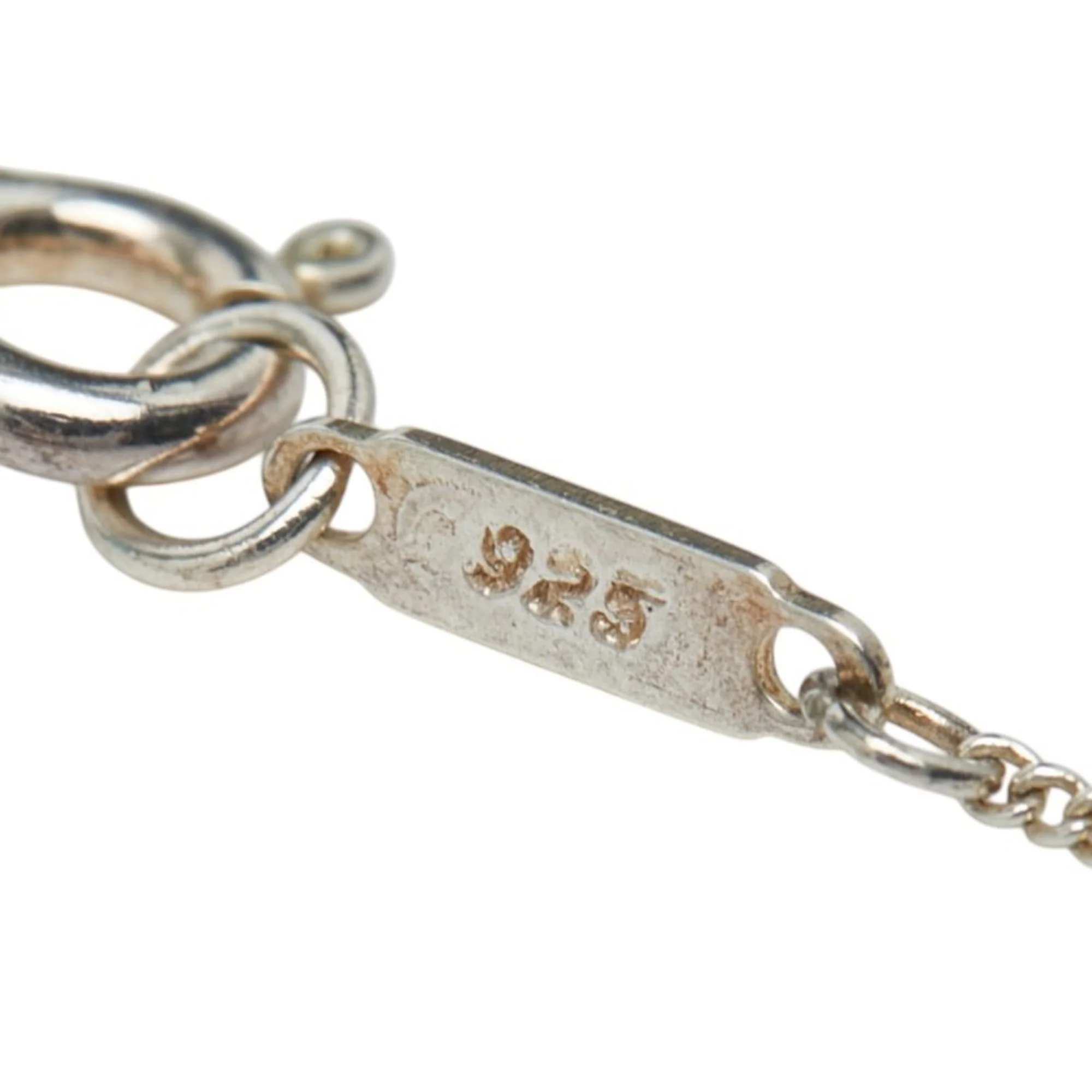 Ribbon Pendant Necklace Sterling Silver - Image 7