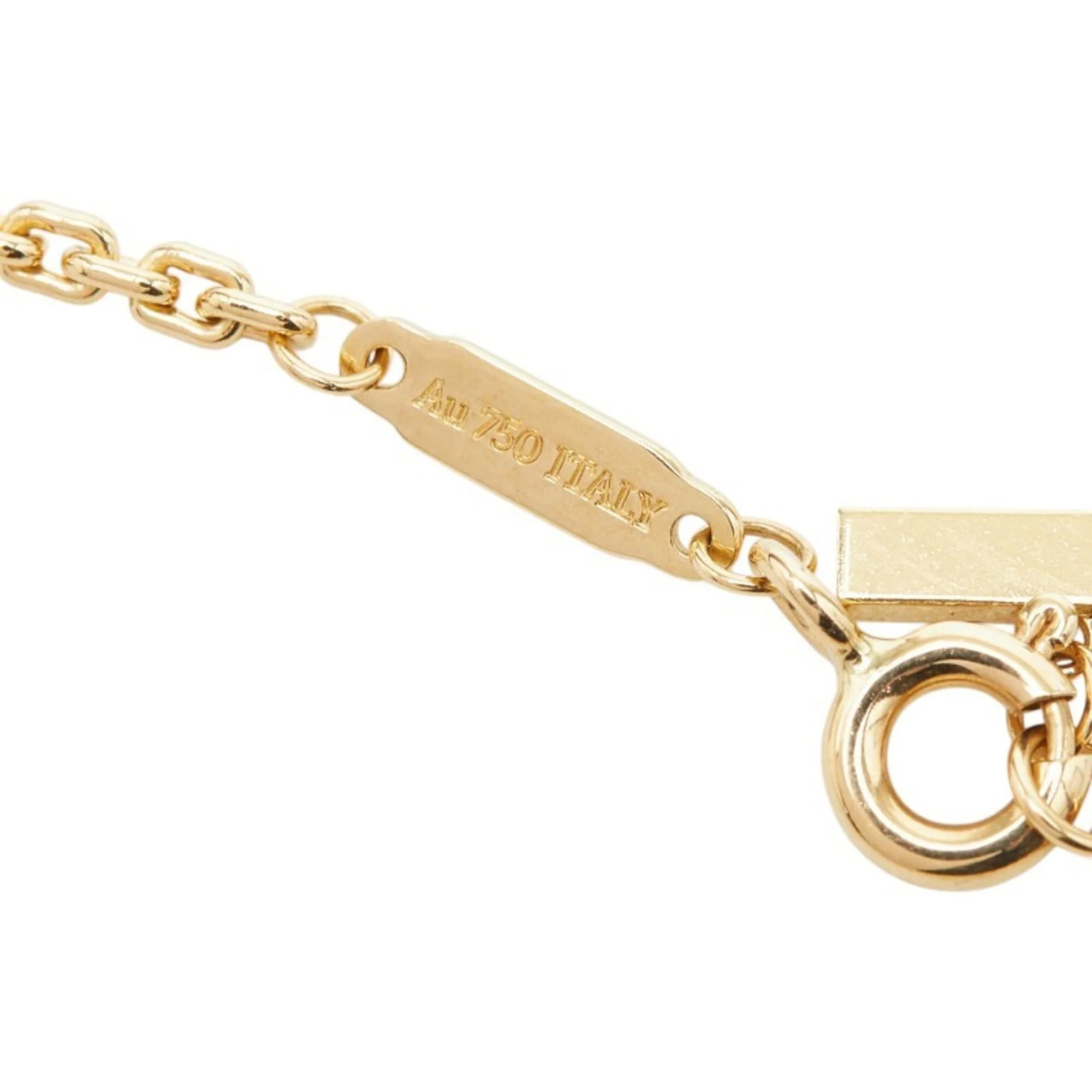T One Circle Pendant Necklace 18K Yellow Gold Large - Image 5