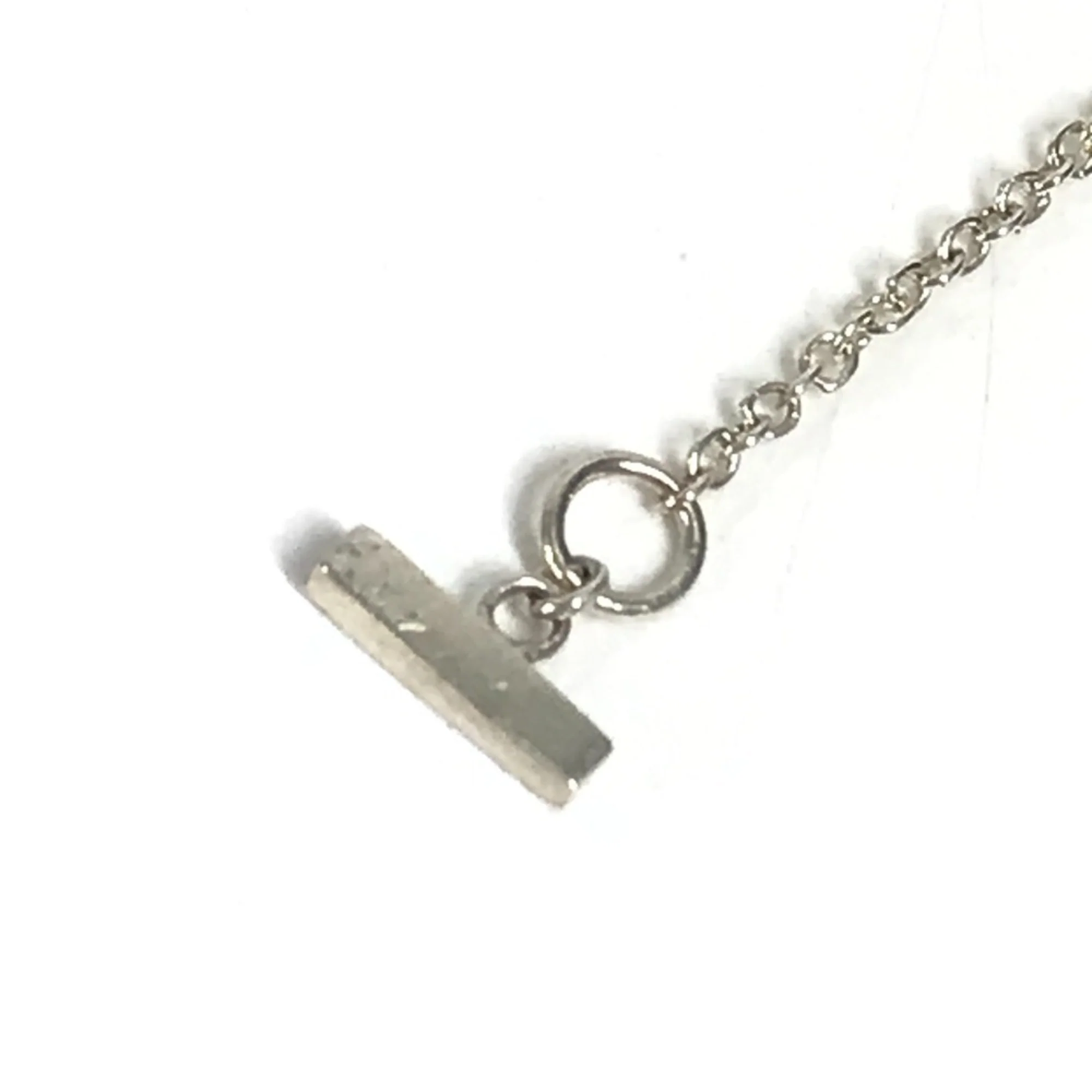 T Smile Pendant Necklace Sterling Silver - Image 6