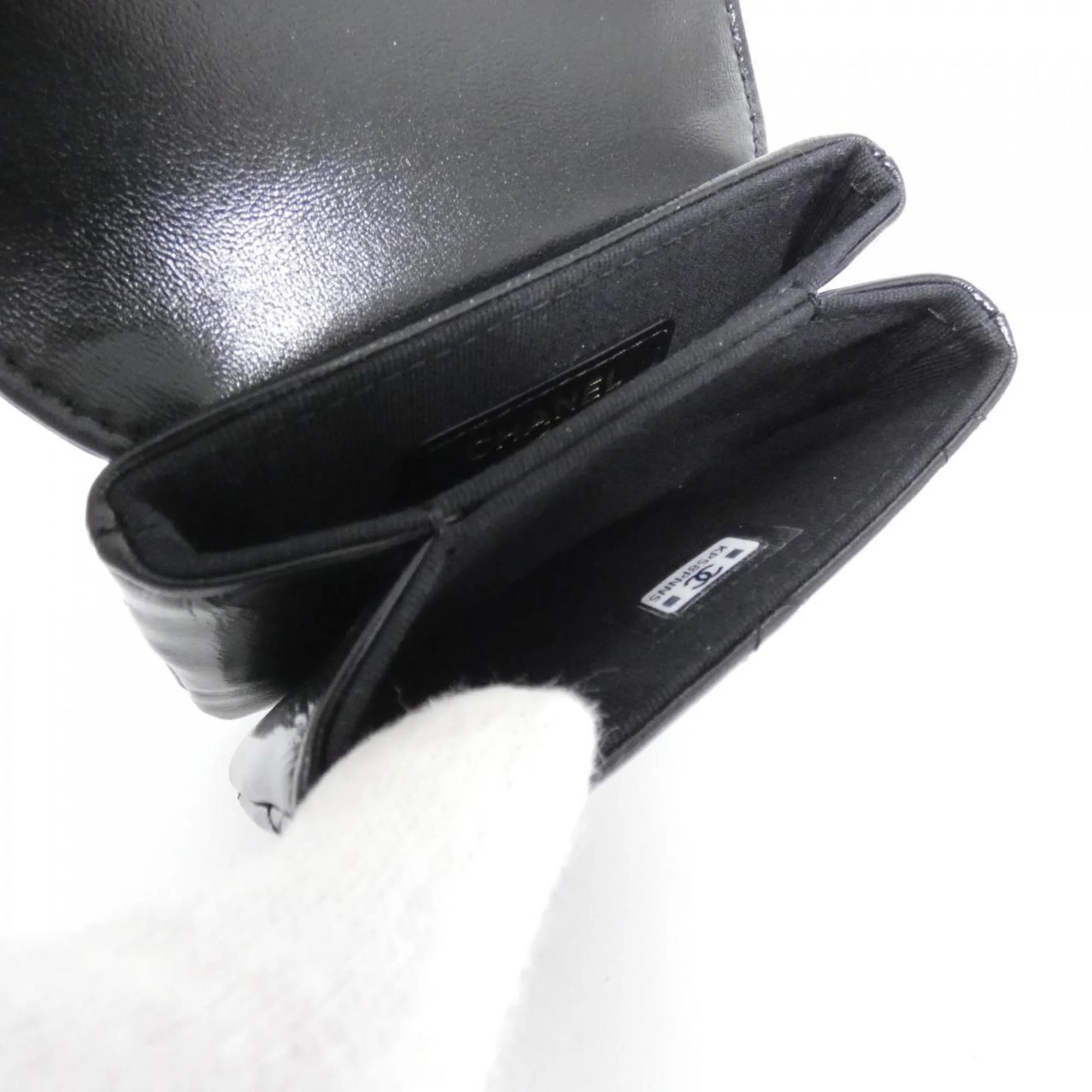 Charm Leather Black Handbag Charm - Image 8