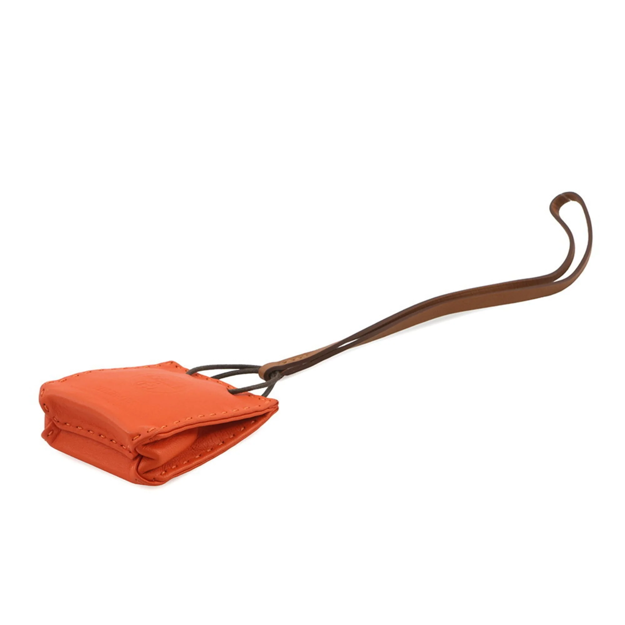 Bag Charm Leather Feu Handbag Charm - Image 2