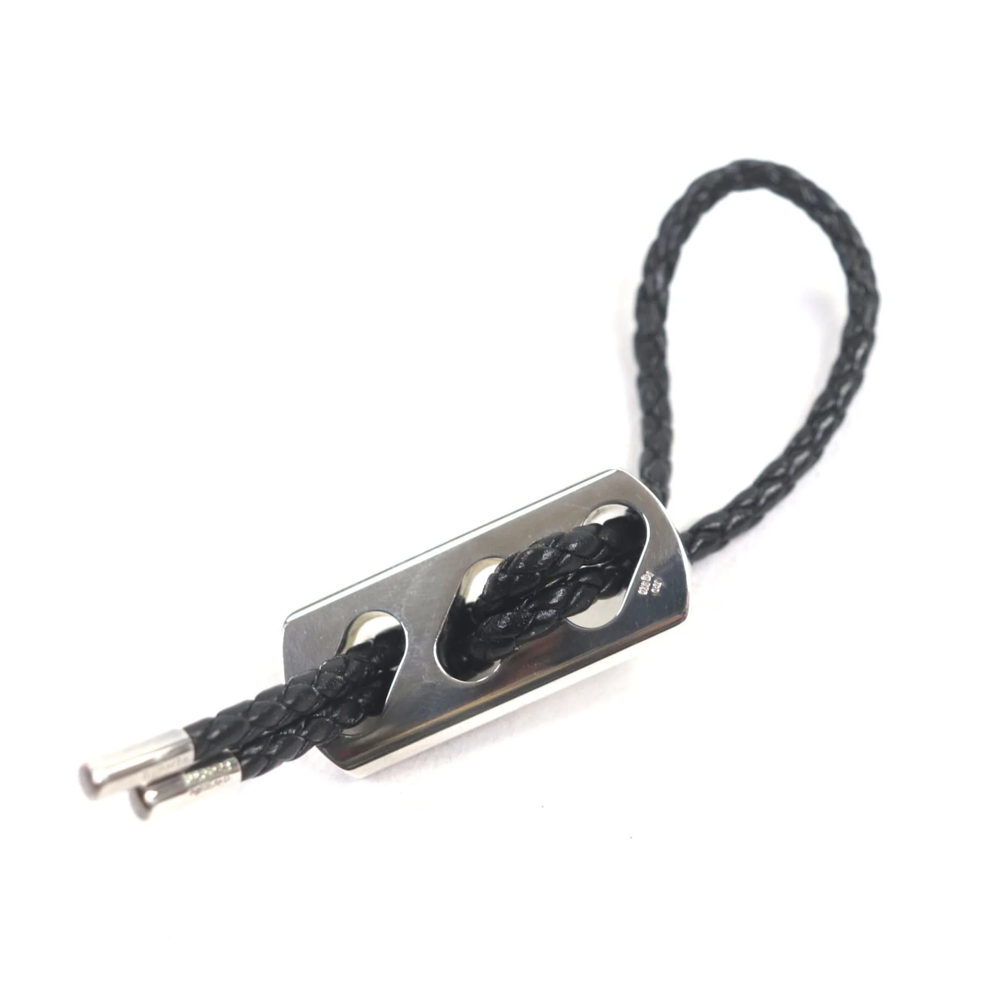 Charm Leather and Sterling Silver Handbag Charm - Image 3