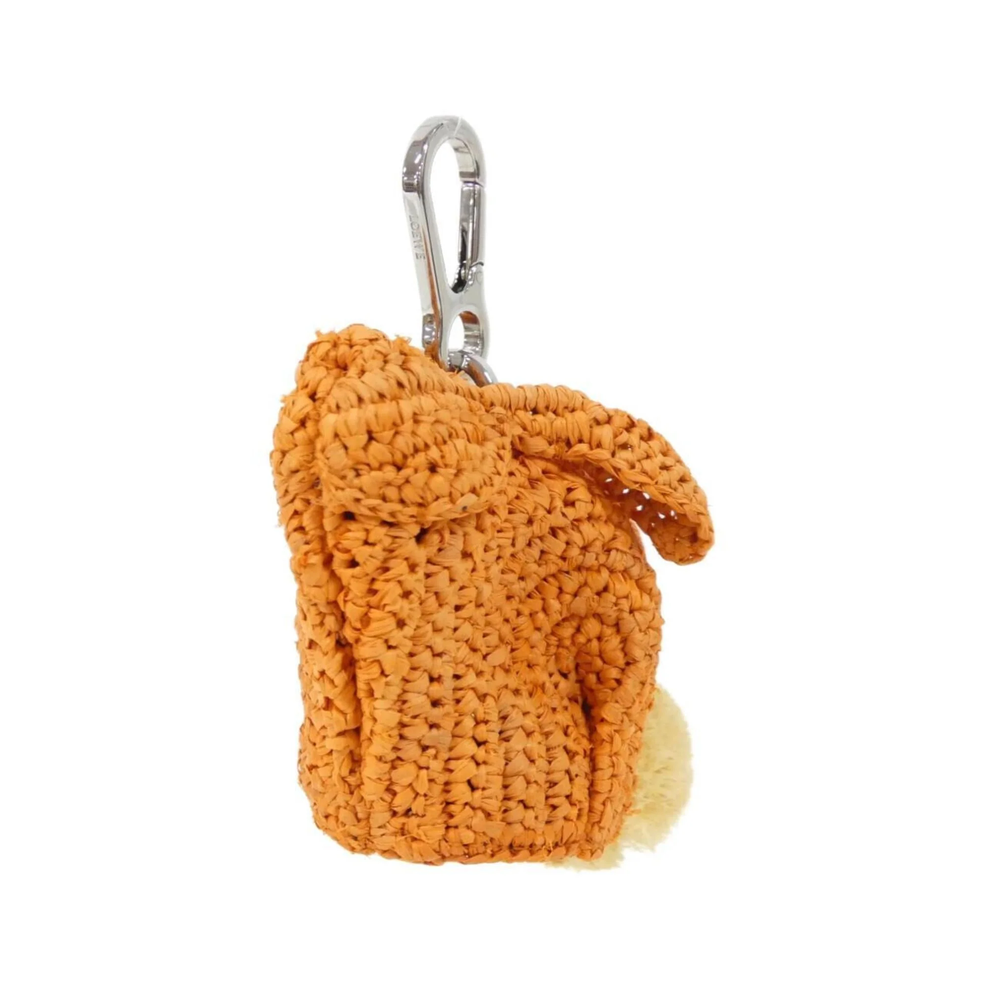 Bunny Charm Orange Handbag Charm - Image 2