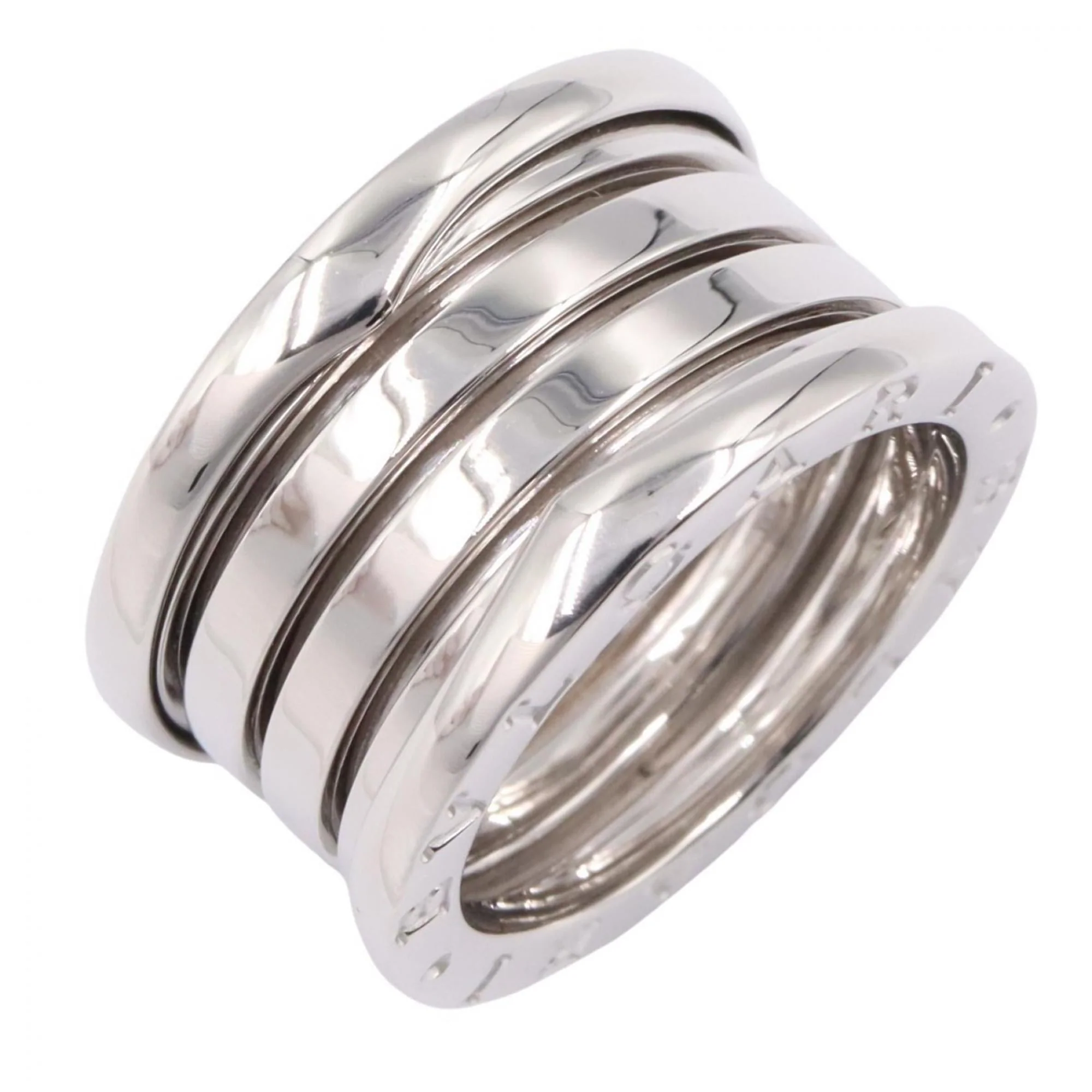 B.Zero1 Ring 18K White Gold and Sterling Silver