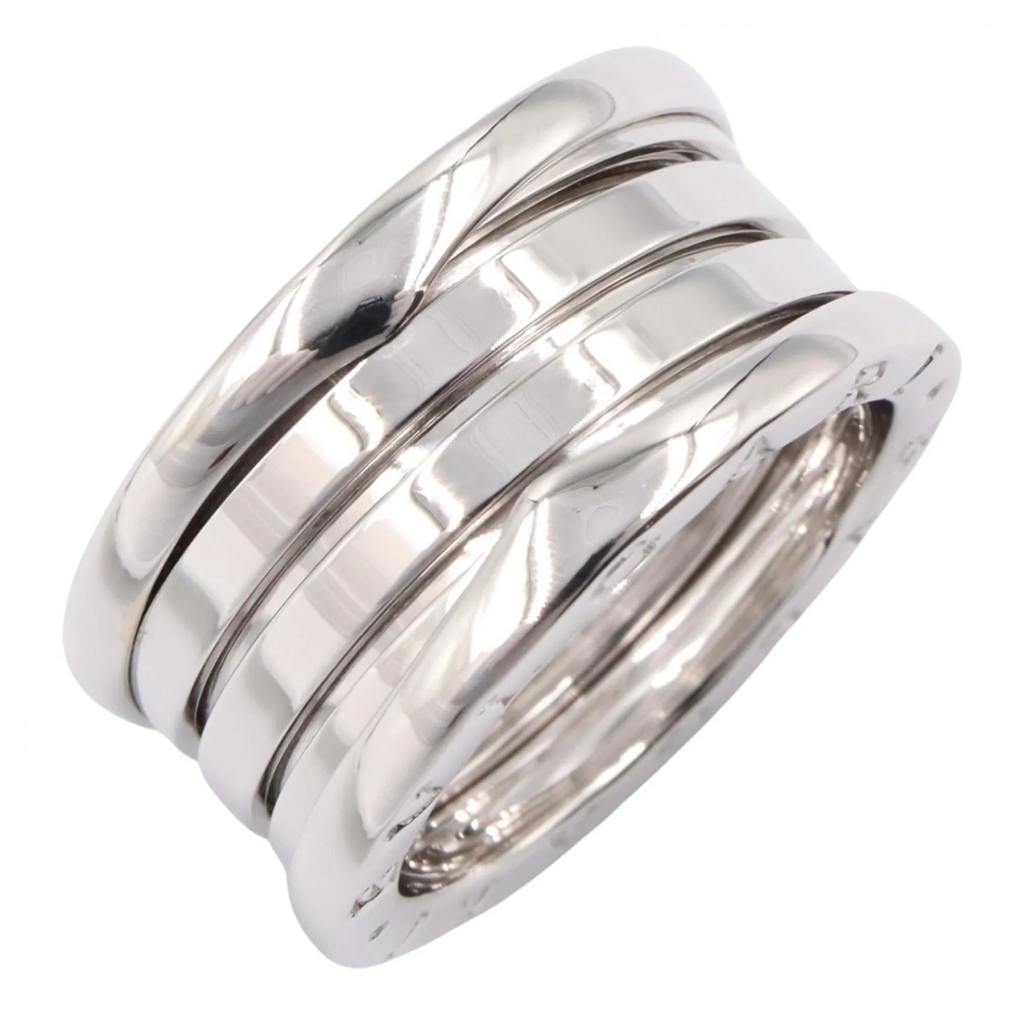 B.Zero1 Ring 18K White Gold and Sterling Silver