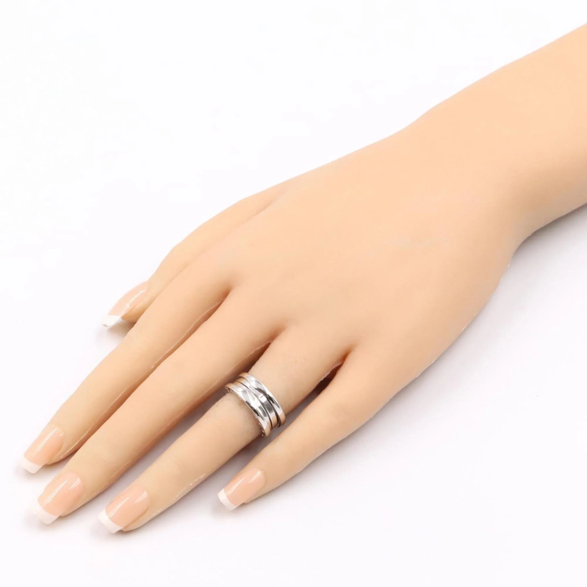 B.Zero1 Ring 18K White Gold and Sterling Silver - Image 7