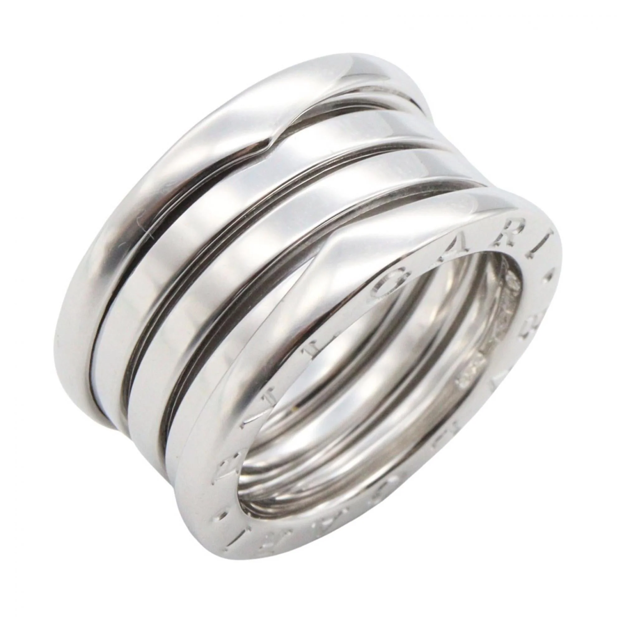 B.Zero1 Ring 18K White Gold and Sterling Silver
