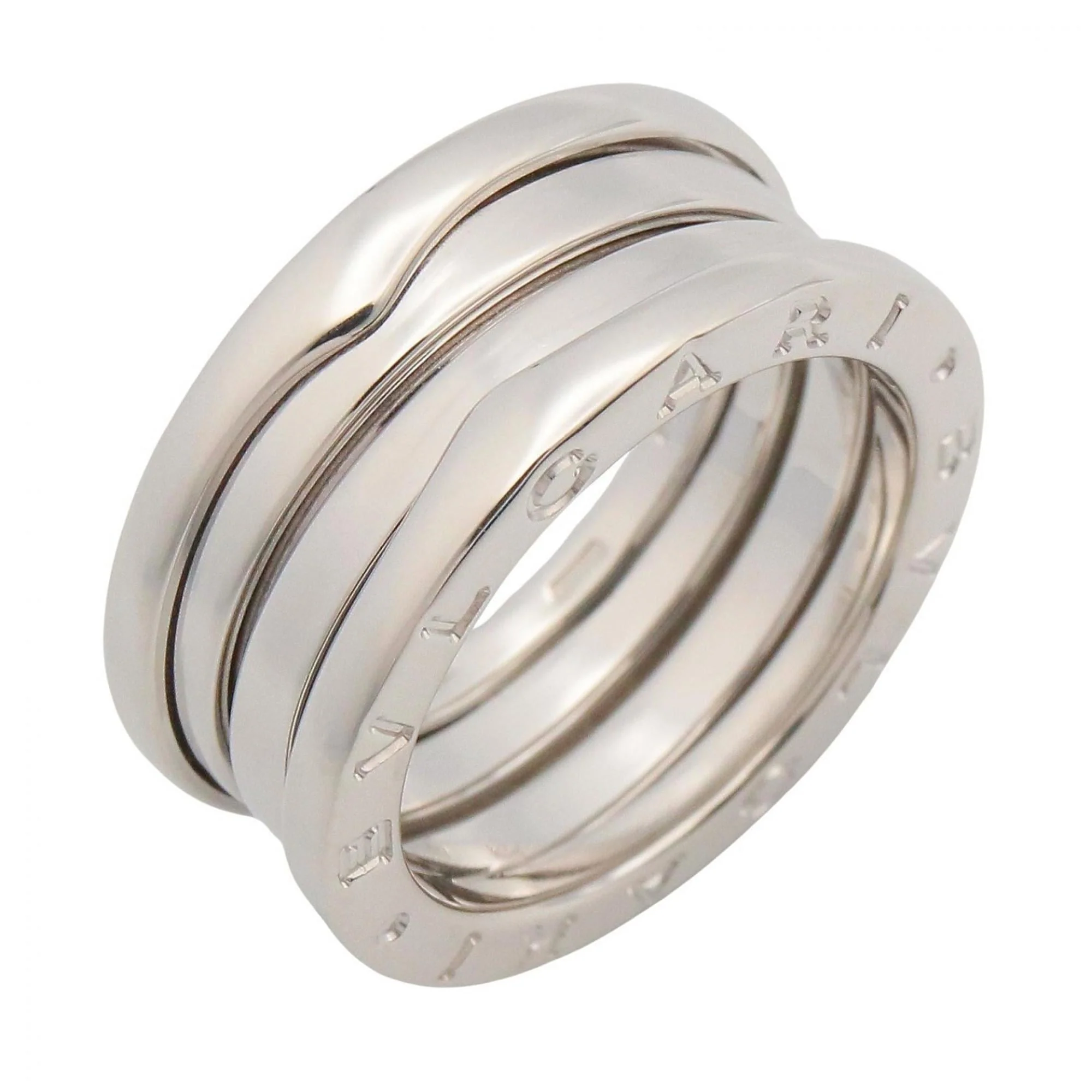 B.Zero1 Ring 18K White Gold and Sterling Silver