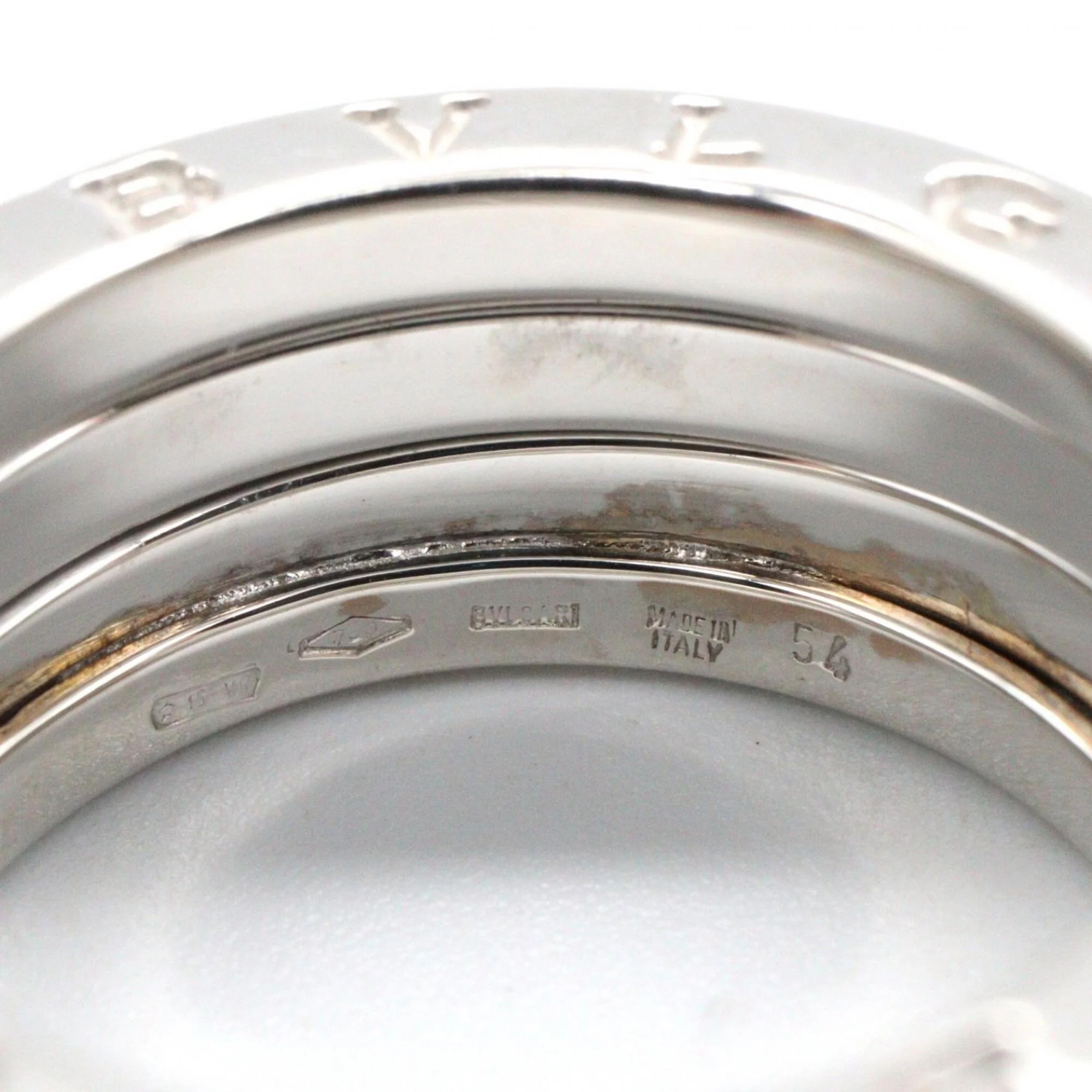 B.Zero1 Ring 18K White Gold and Sterling Silver - Image 4