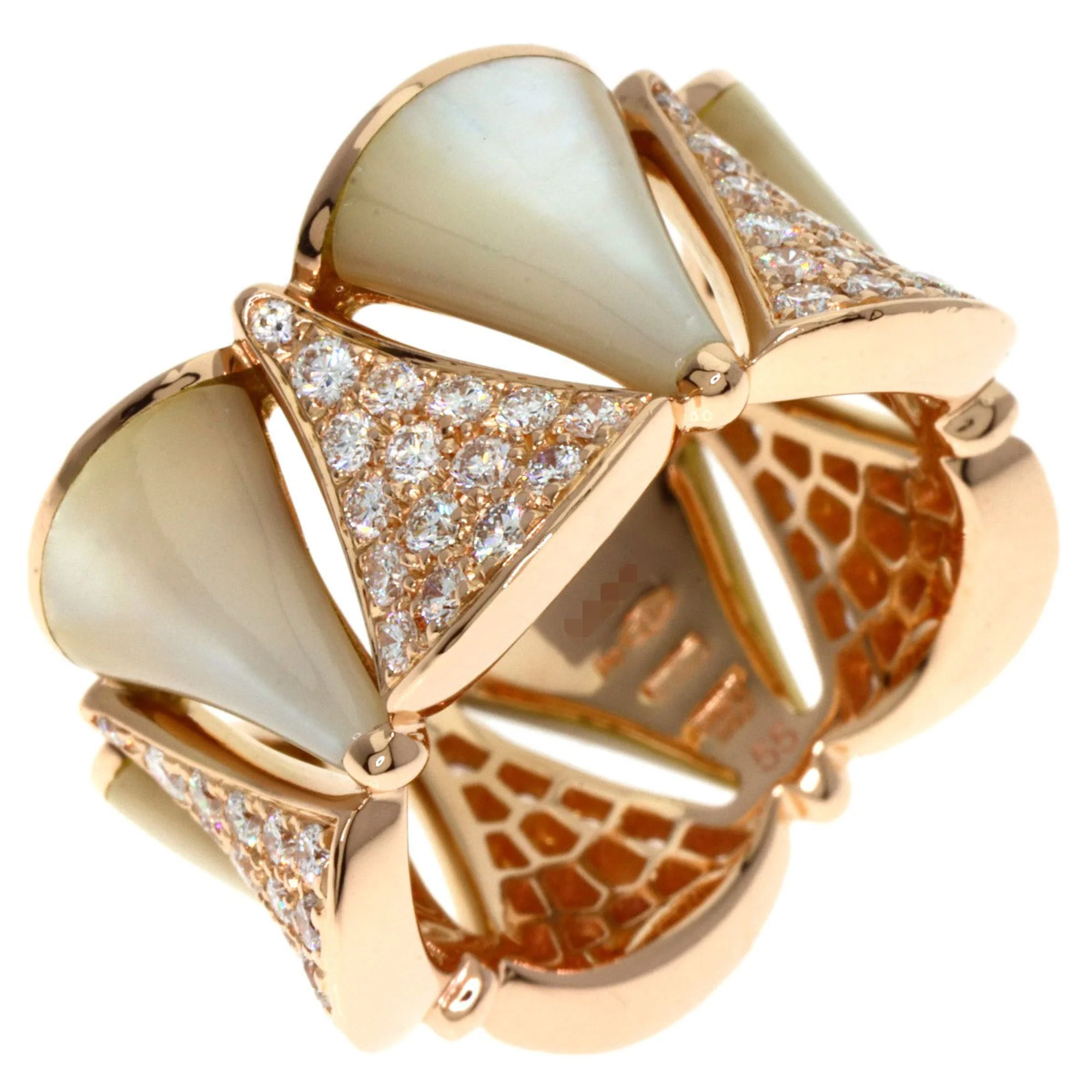 Diva Dream Ring 18K Rose Gold with Diamond - Image 2