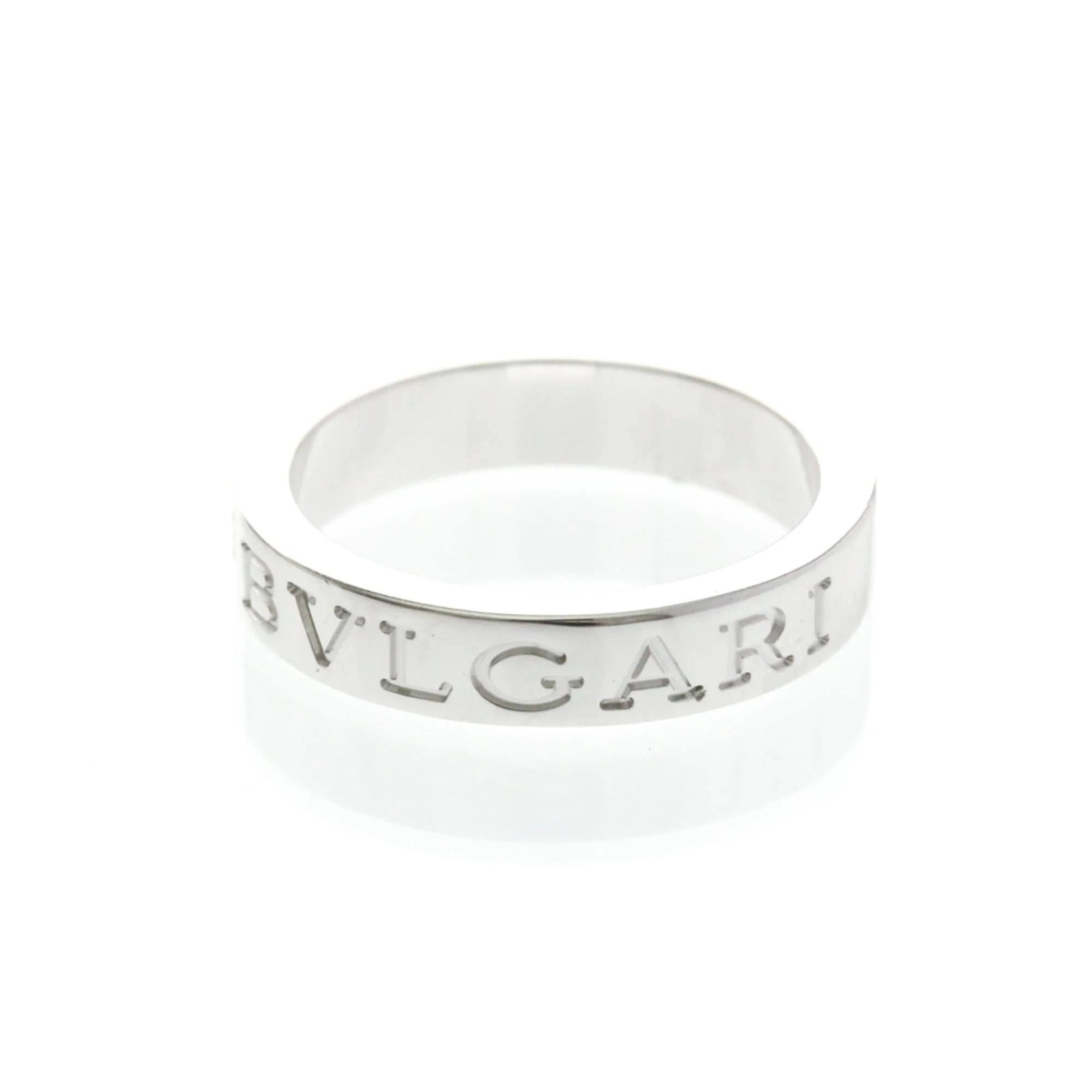 One Band Ring 18K White Gold with Diamond - Image 2
