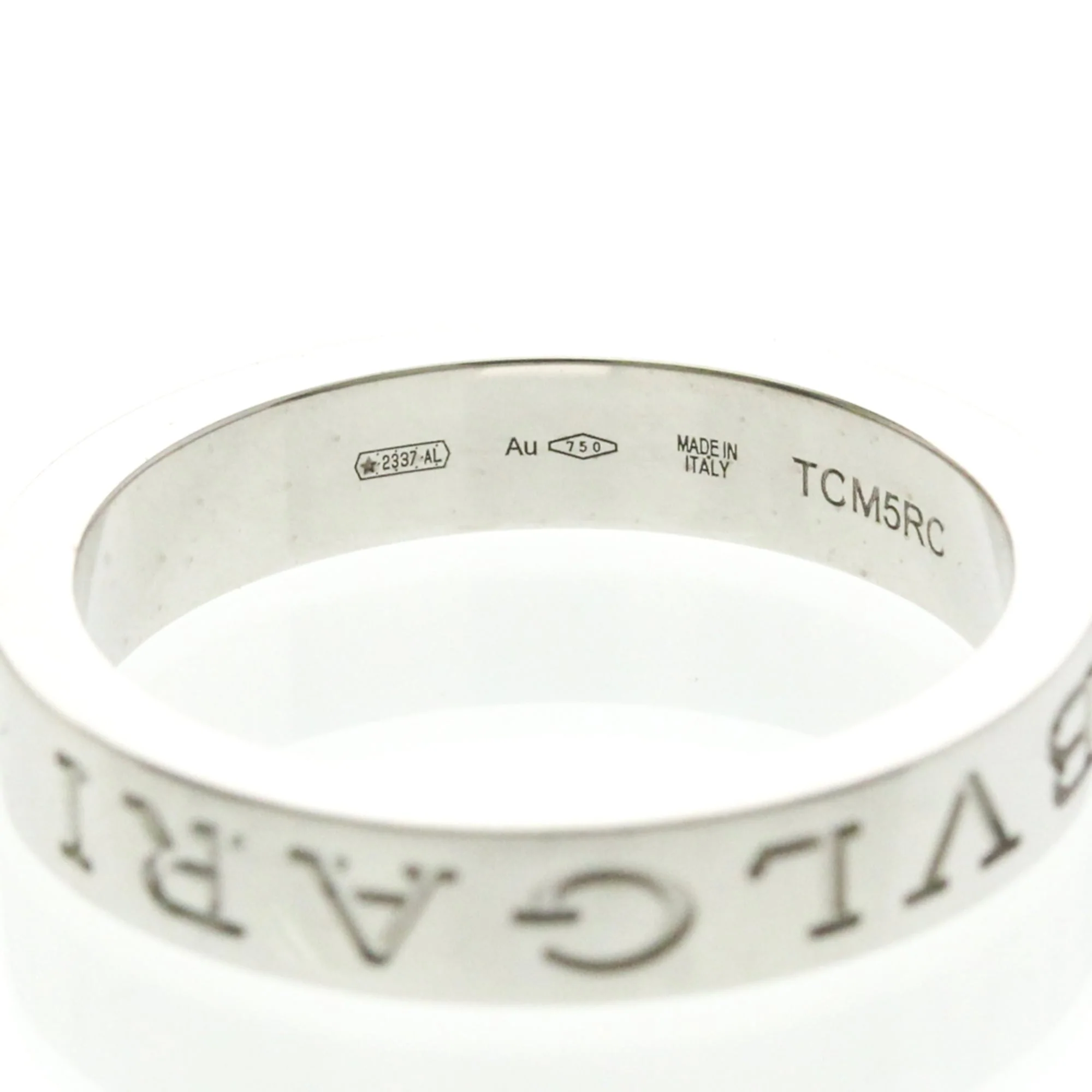 Ring 18K White Gold and Diamond - Image 8