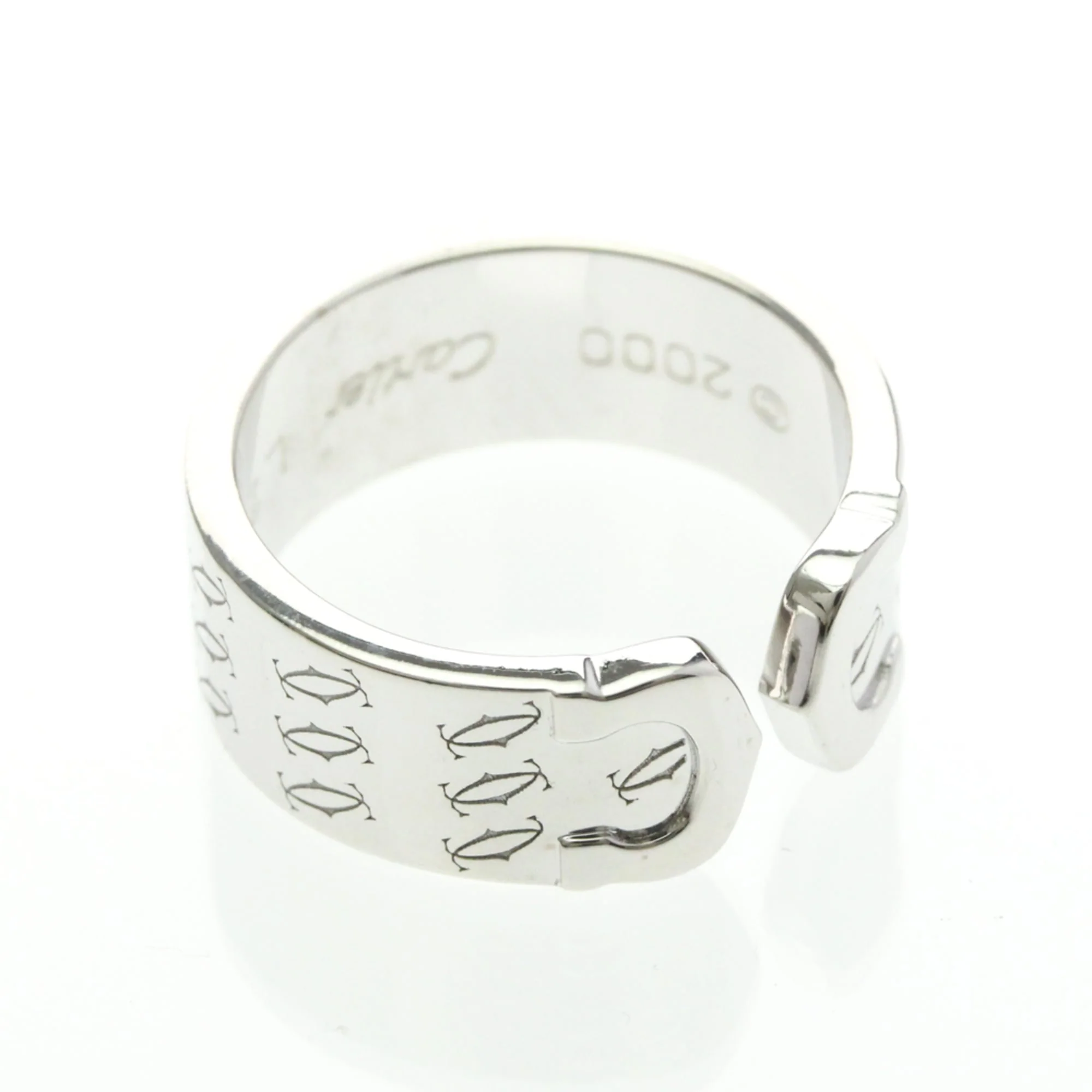Band Ring 18K White Gold - Image 9
