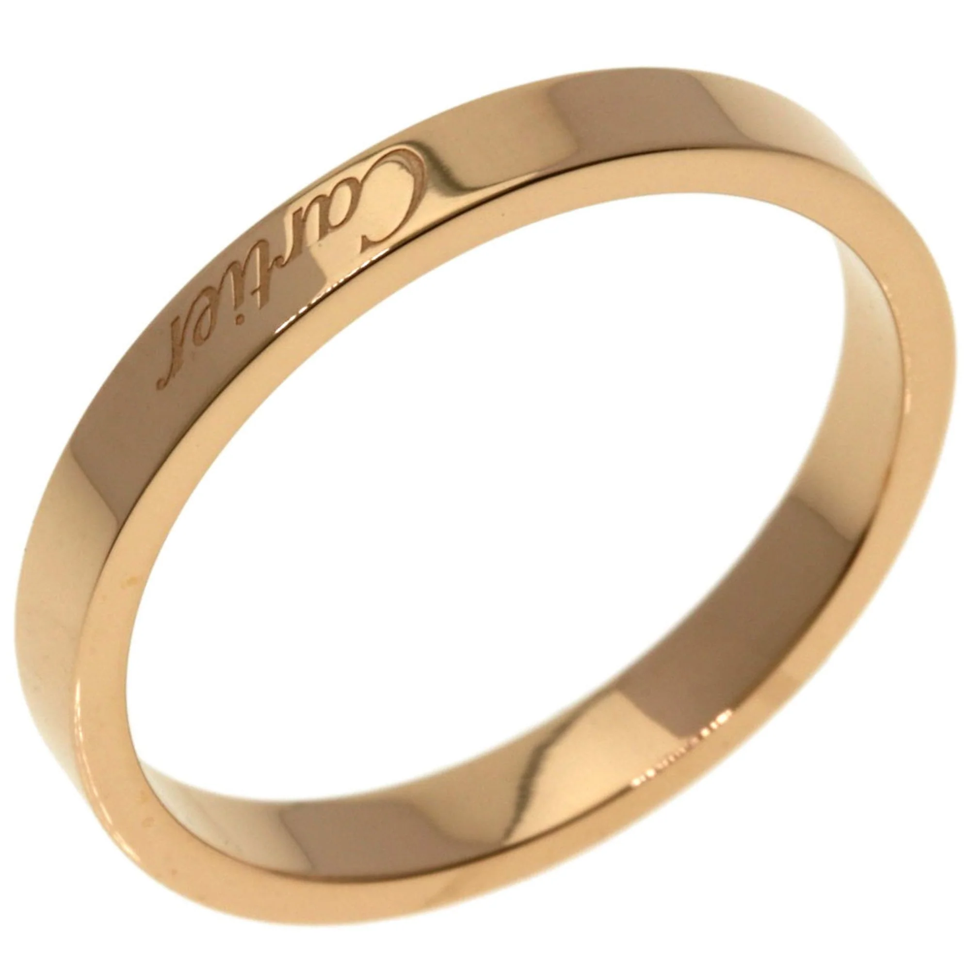 C de Cartier Ring 18K Rose Gold - Image 2