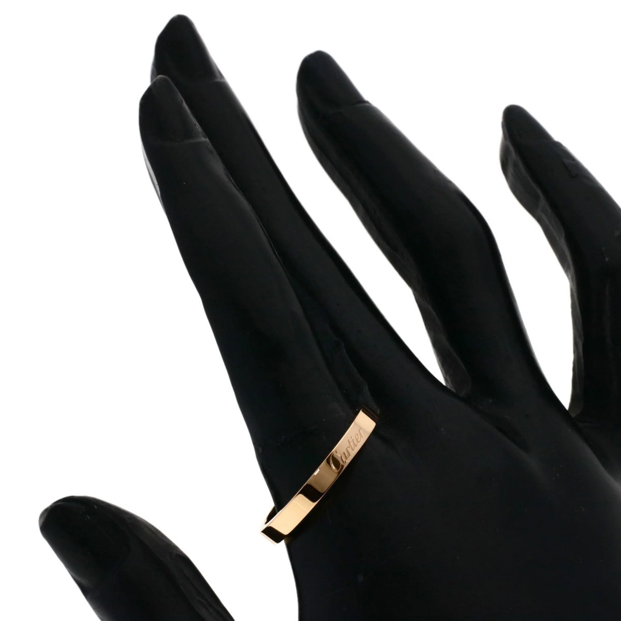 C de Cartier Ring 18K Rose Gold - Image 5