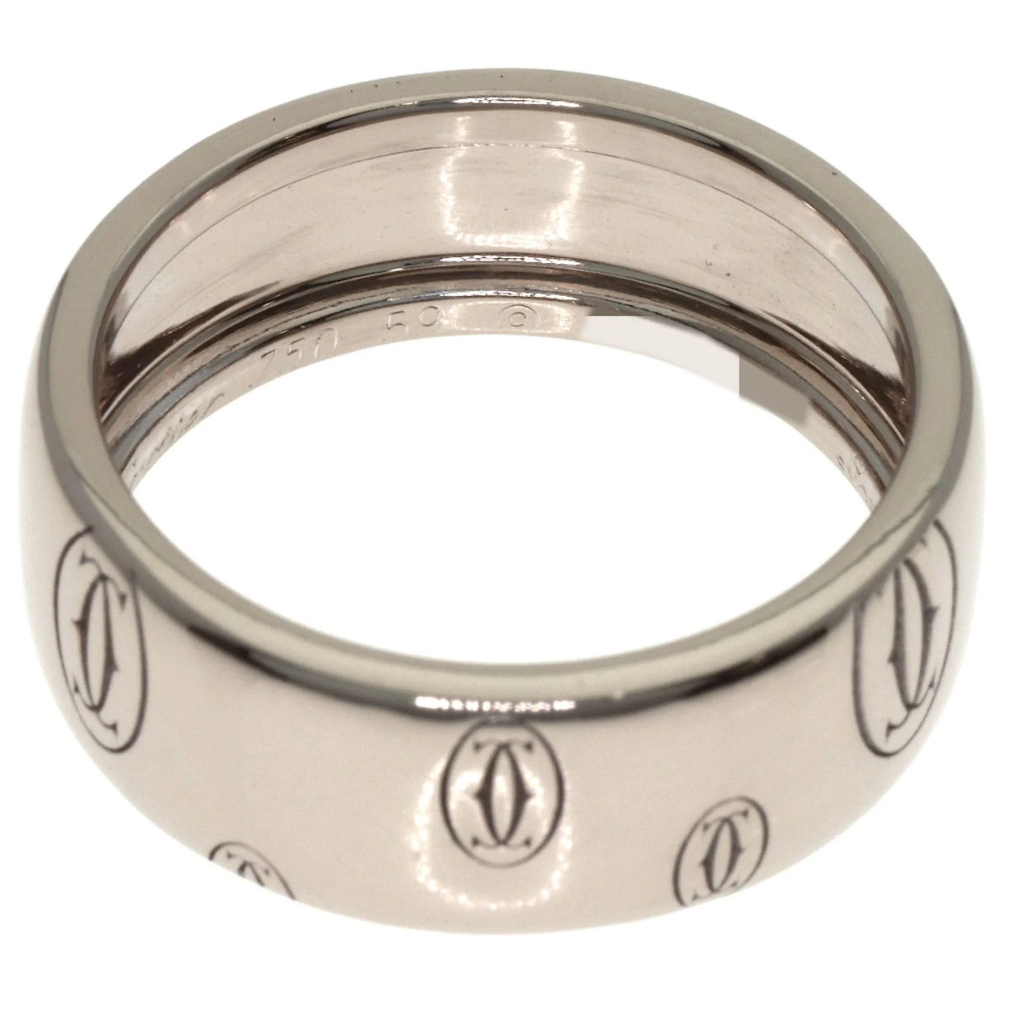 Happy Birthday Ring 18K White Gold - Image 4