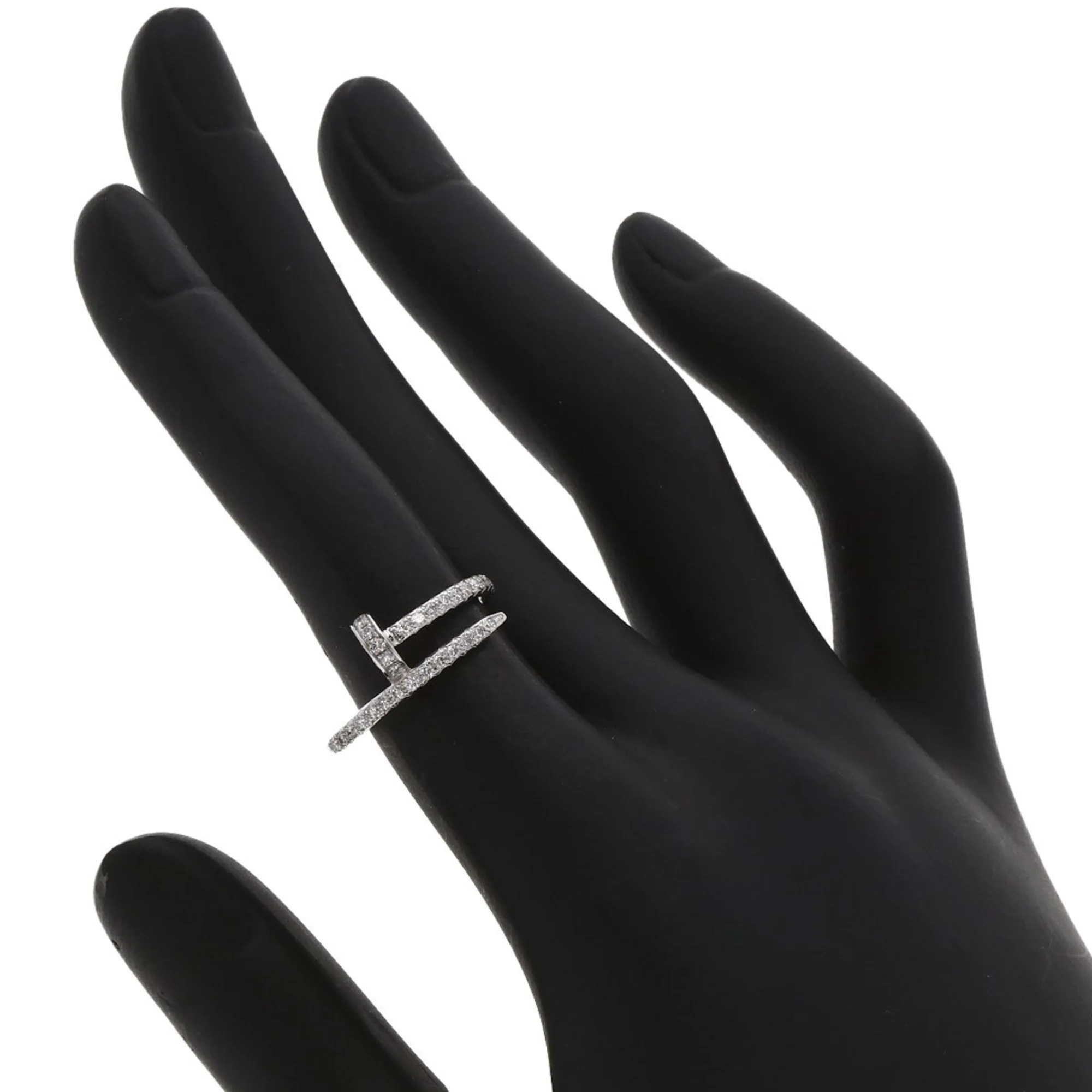 Juste Unclou Ring 18K White Gold with Diamond - Image 6