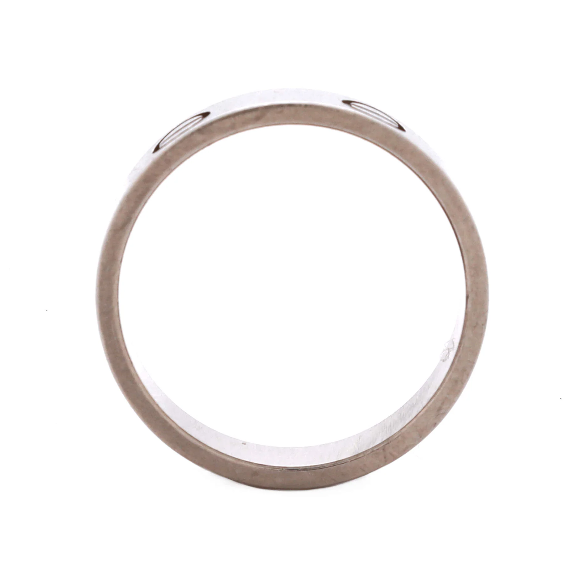 Love Band Ring 18K White Gold - Image 3