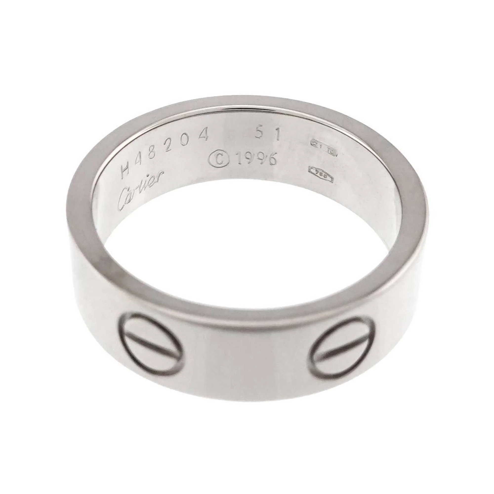 Love Classic Ring 18K White Gold - Image 2