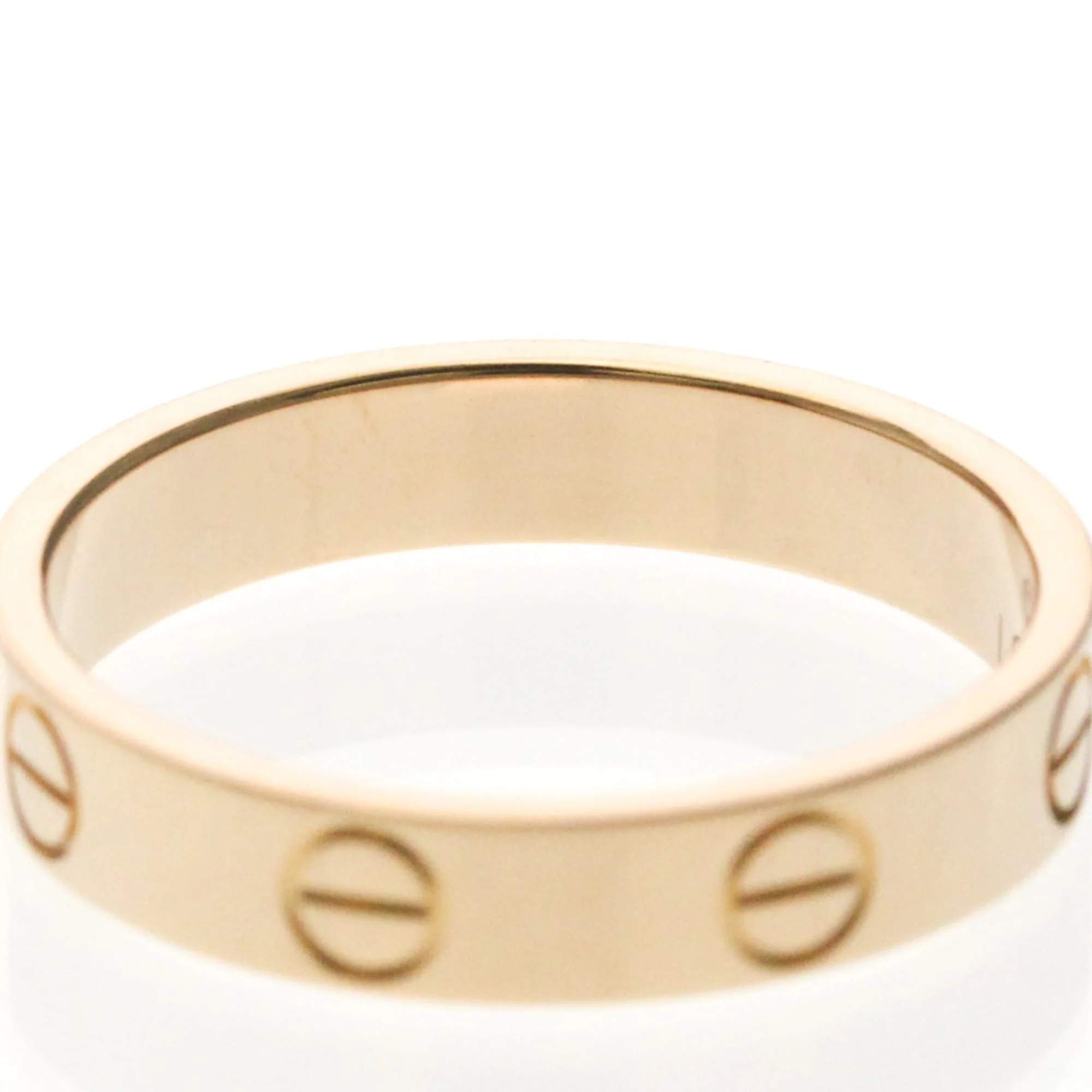 Love Ring 18K Rose Gold Mini - Image 6