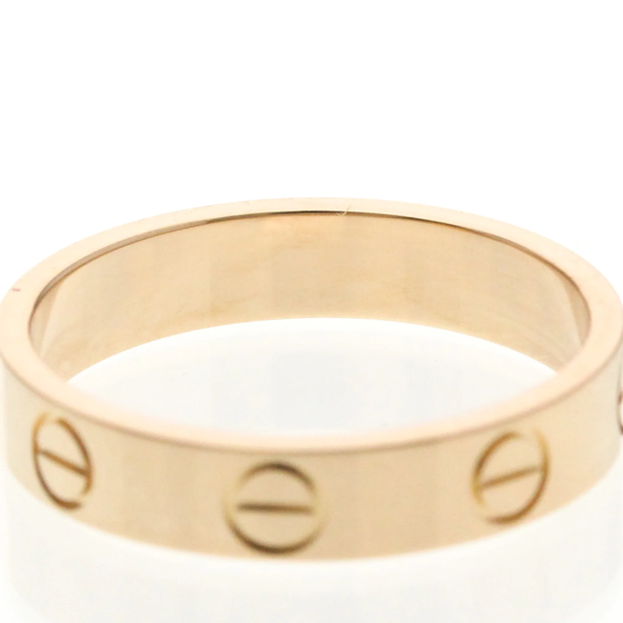 Love Ring 18K Rose Gold Mini - Image 7