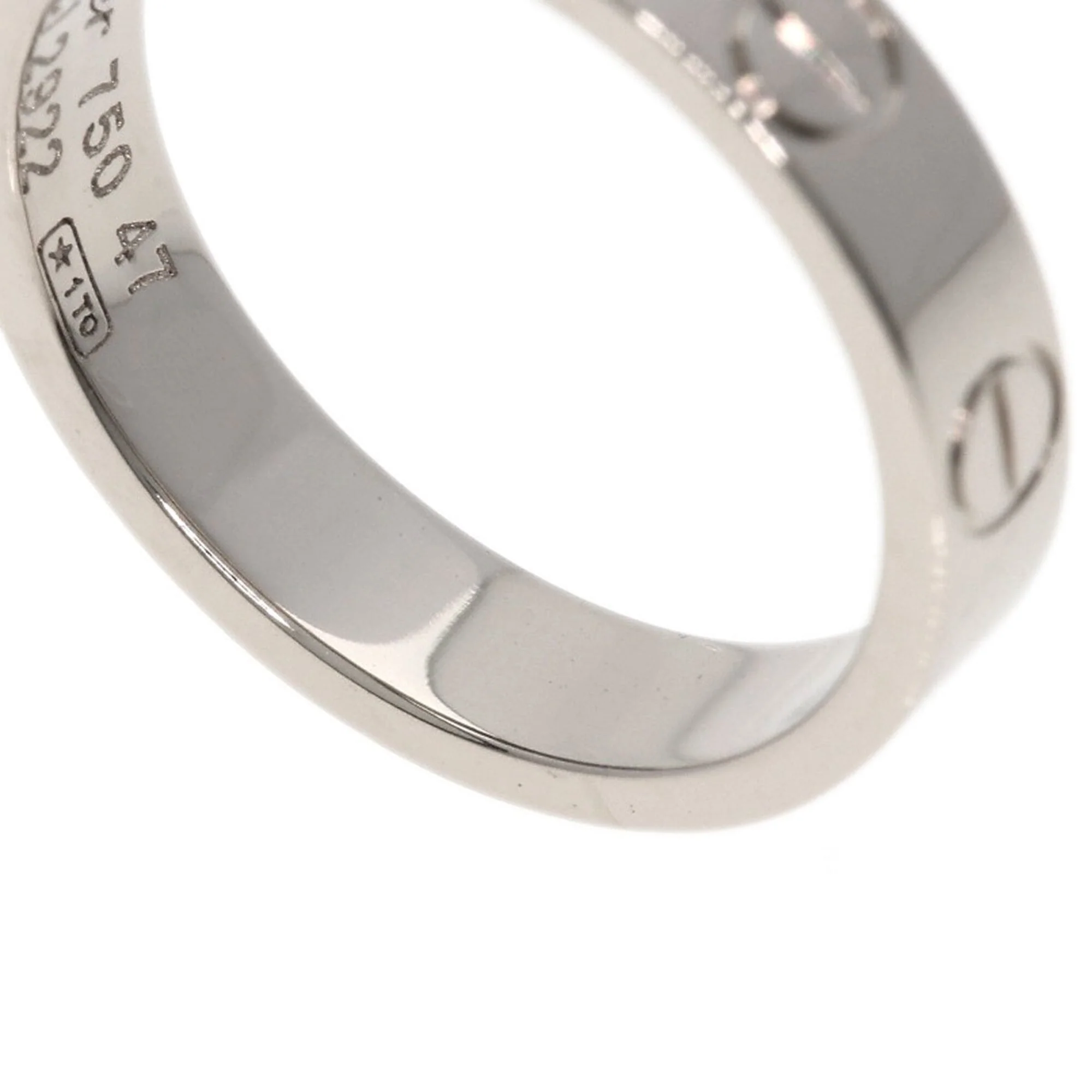 Love Ring 18K White Gold Mini - Image 6