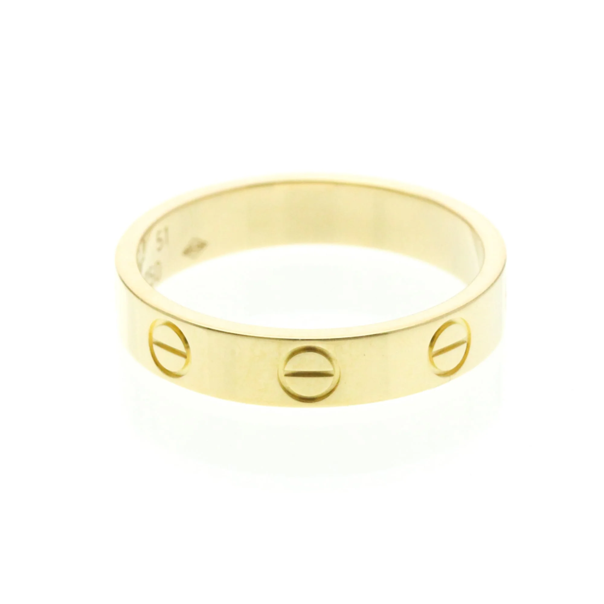 Mini Band Ring 18K Yellow Gold - Image 4