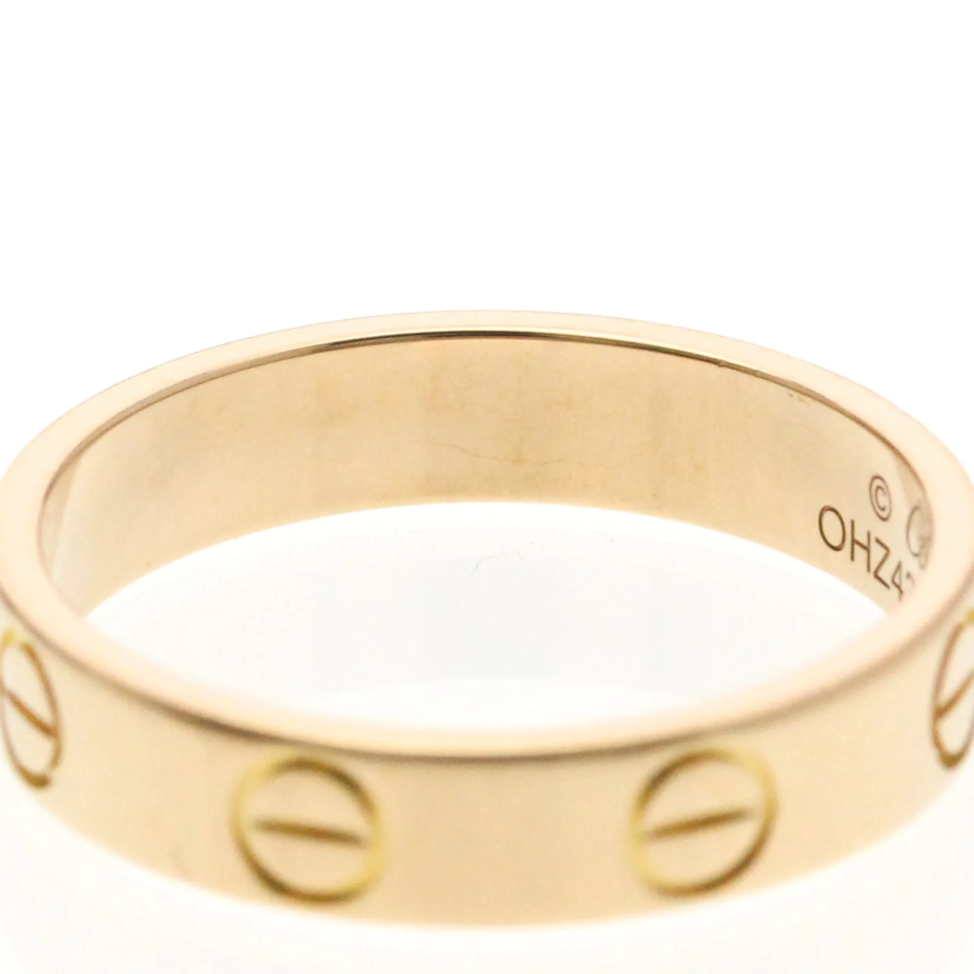 Mini Love Ring 18K Rose Gold - Image 6