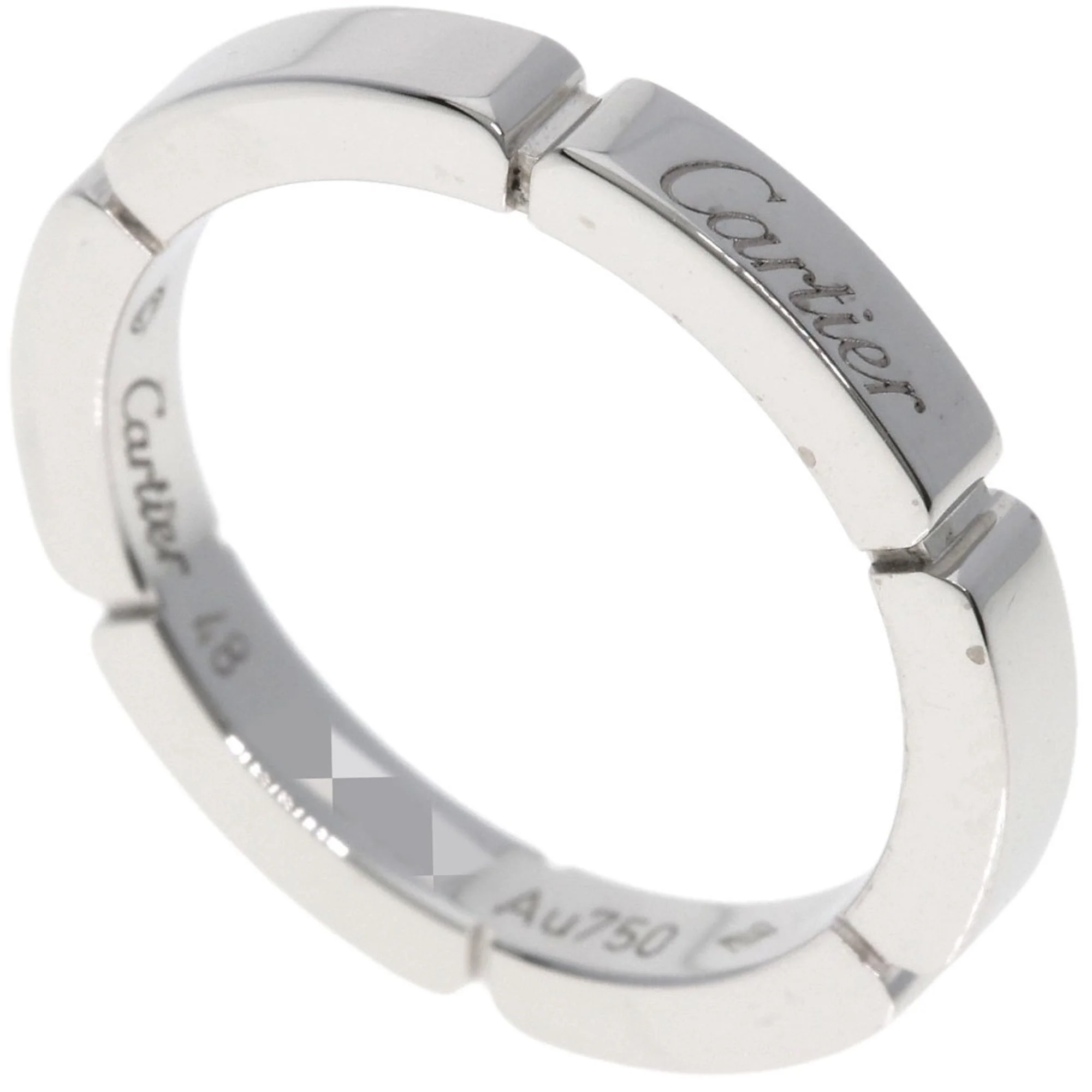 Panthere Ring 18K White Gold 2.5mm