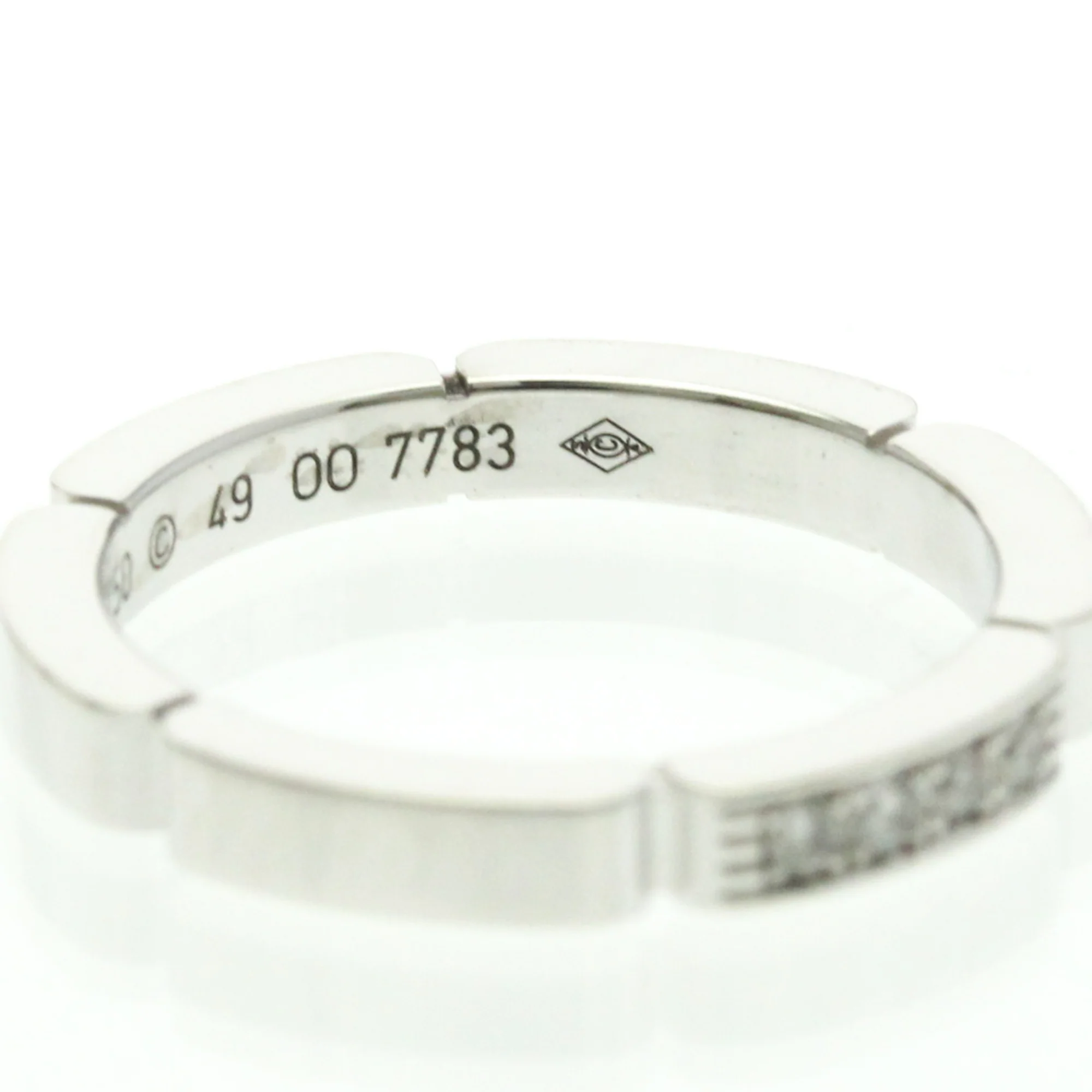 Panthere Ring Sterling Silver and 18K White Gold 2.4mm - Image 6